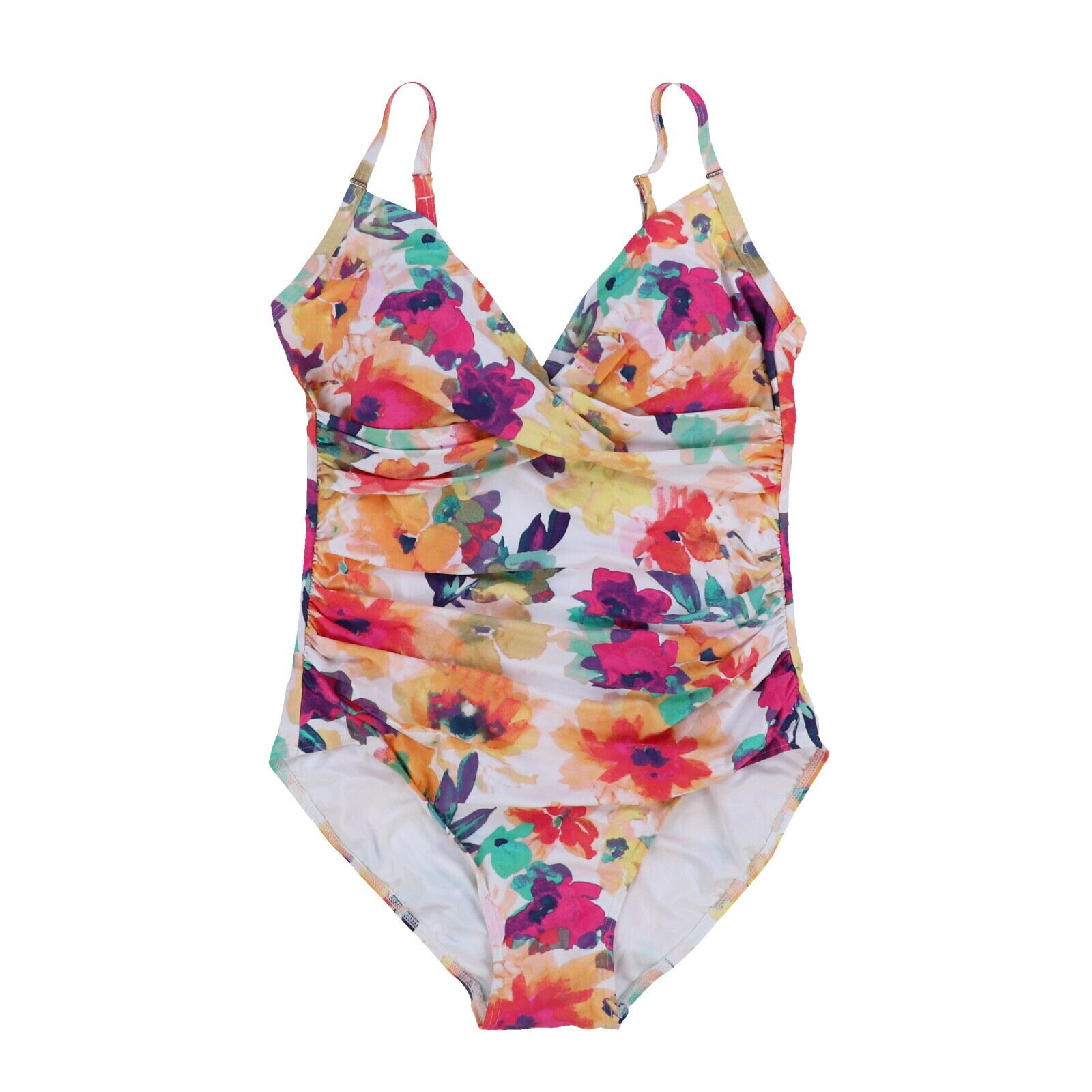 Calvin Klein Women's One-Piece Swim Bathing Suit Swimsuit Stretch Swimwear New - Picture 9 of 38