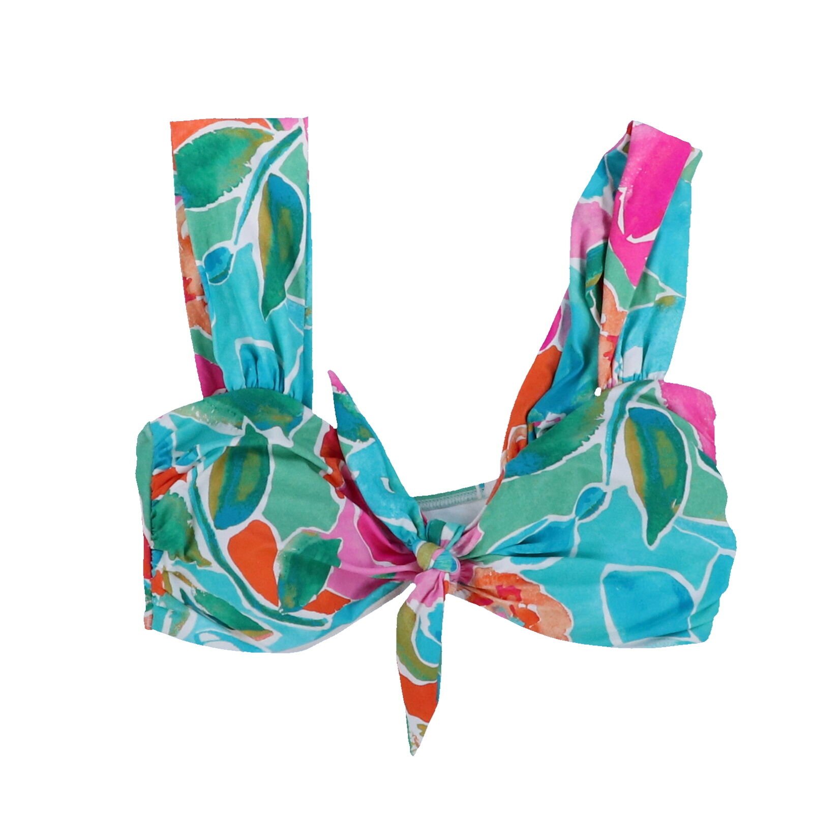 Carmen Marc Valvo Women's Swim Top Bathing Suit Bikini Swimsuit Swimwear M L New - Picture 3 of 3