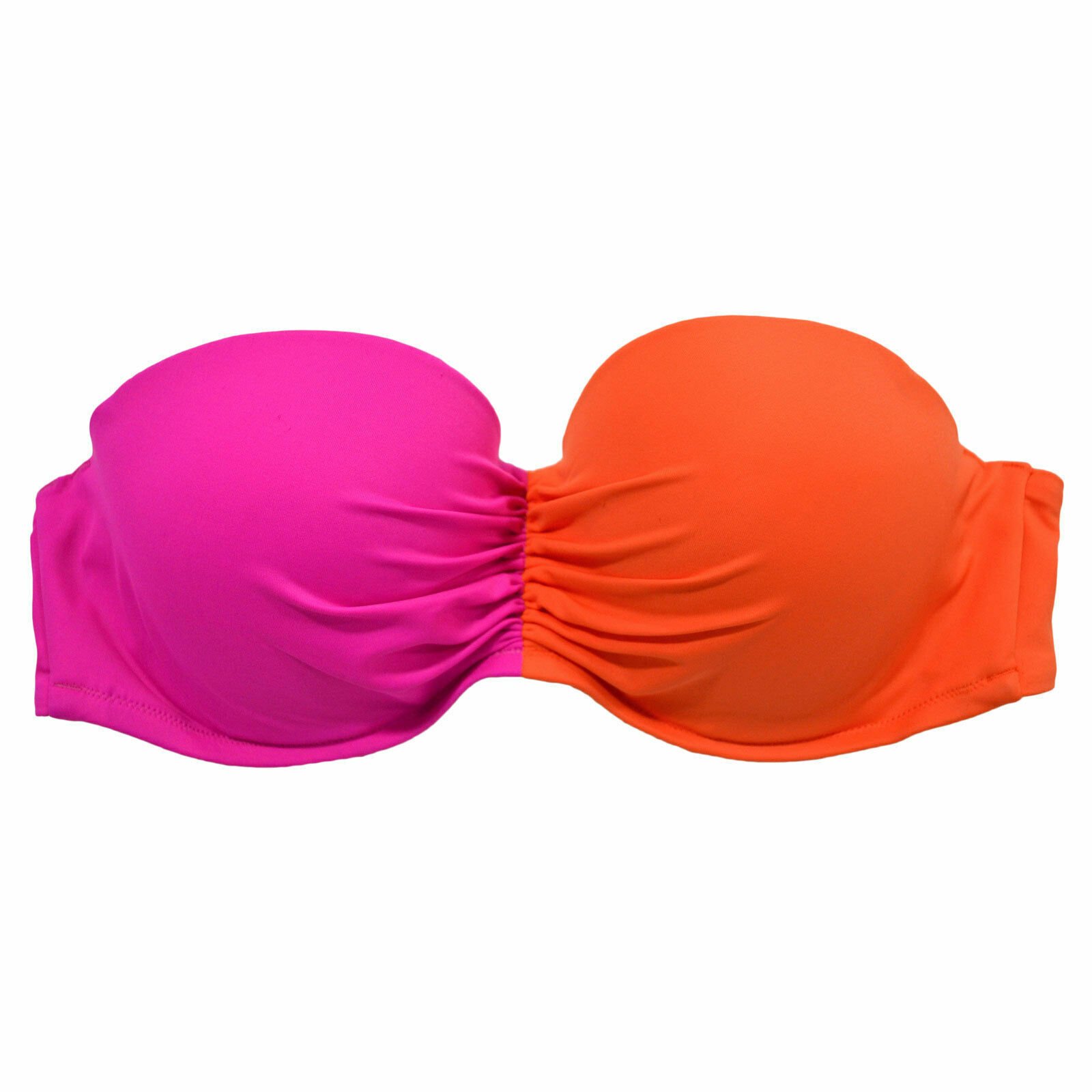 Victoria's Secret Swimsuit Top Bandeau Swim Push Up Bathing Suit Strapless New - Picture 20 of 20