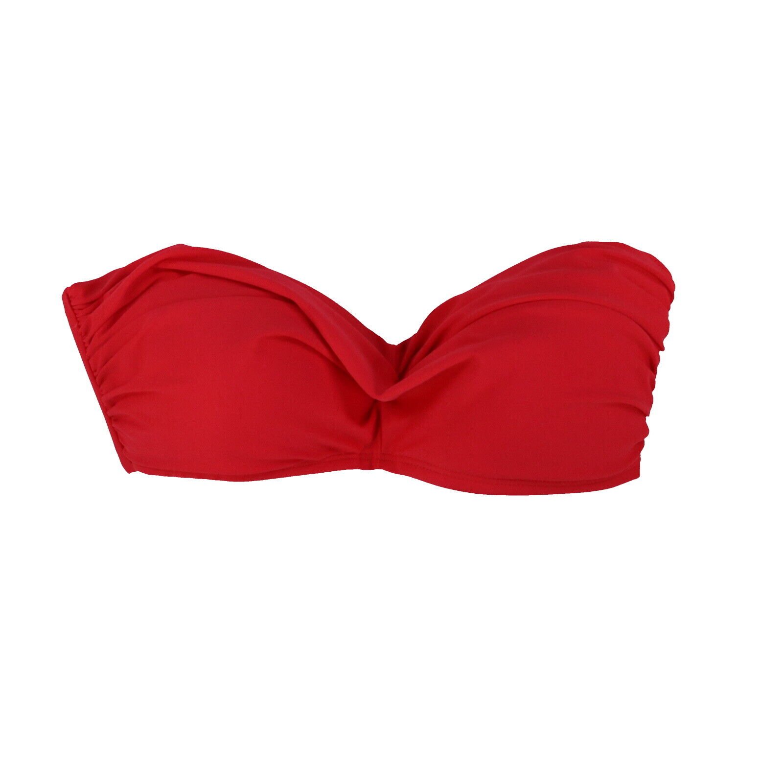 Bar III Women's Bandeau Bikini Swim Bathing Suit Top Strapless Swimsuit New - Picture 9 of 12