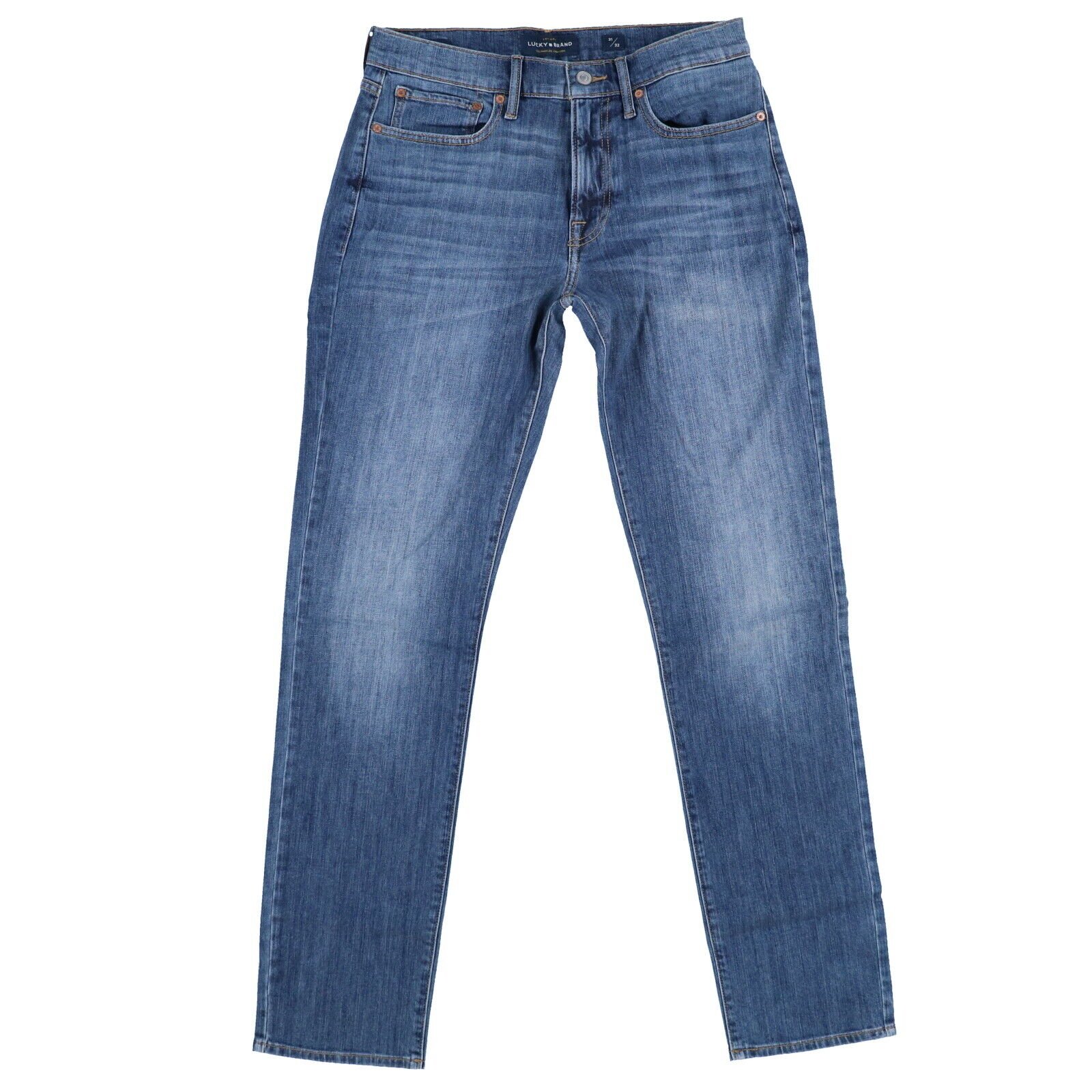 Lucky Brand Mens Jeans 121 Heritage Slim Fit Denim Bottoms Casual Pants Zip Nwt - Picture 11 of 14