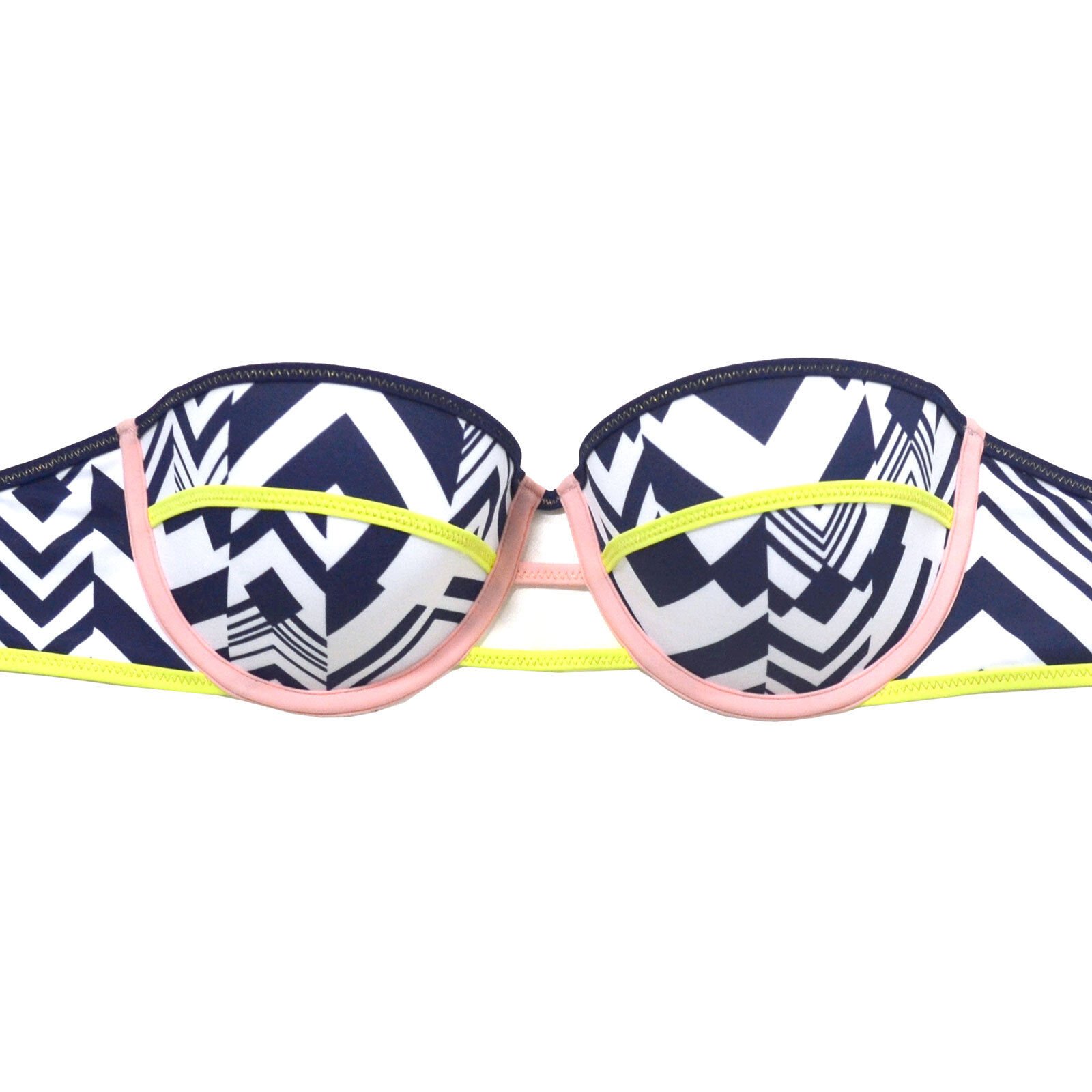 Victoria's Secret Swimsuit Top Bandeau Swim Push Up Bathing Suit Strapless New - Picture 8 of 20