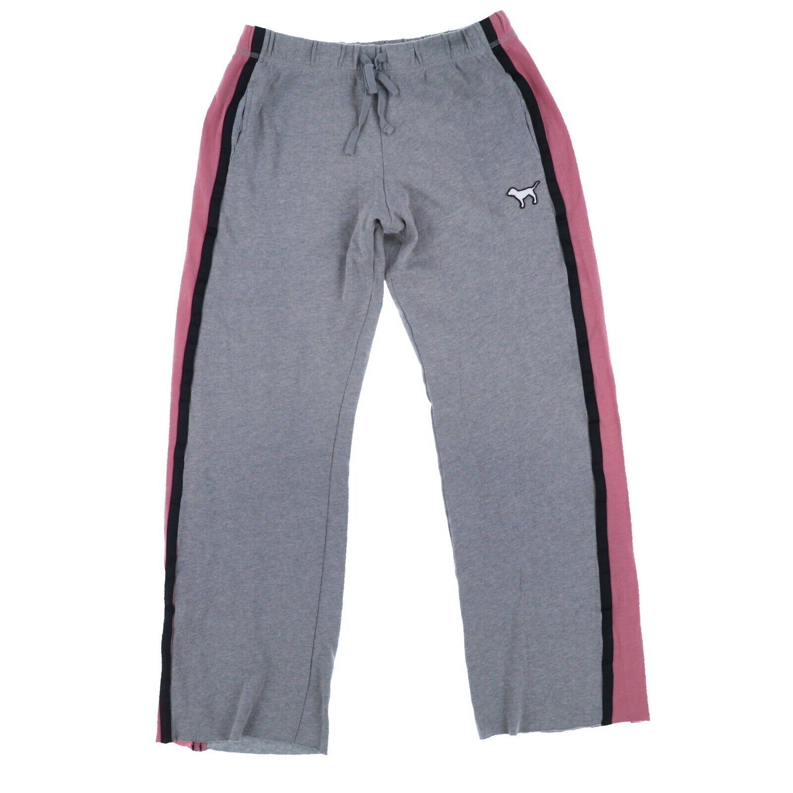 Pantalones deportivos Victoria's Secret rosa boyfriend calce parte inferior gráfico salón Xs S L - Imagen 7 de 7