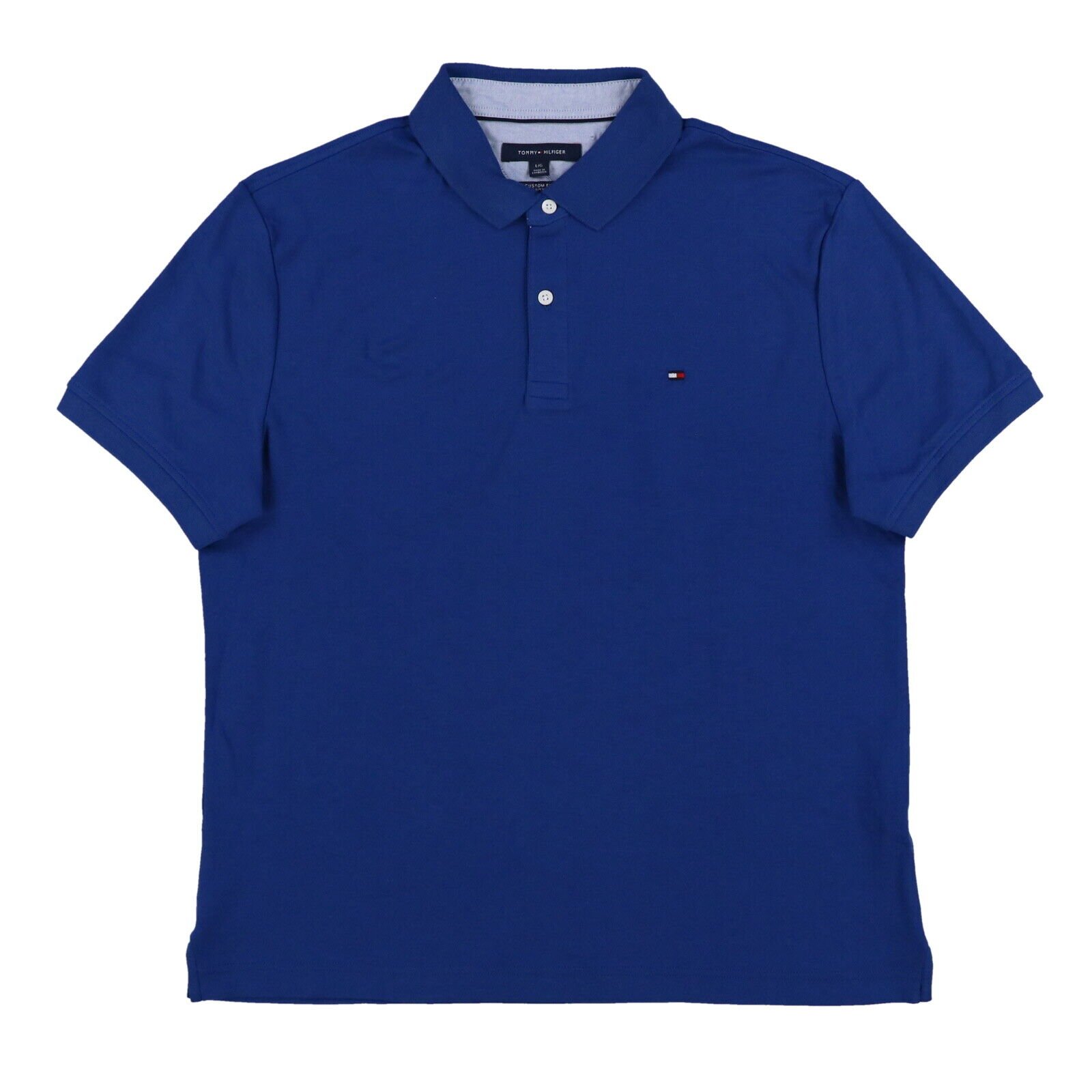 Tommy Hilfiger Herren Poloshirt Verriegelung maßgeschneiderte Passform kurzärmeliger Kragen Neu Th - Bild 16 von 42