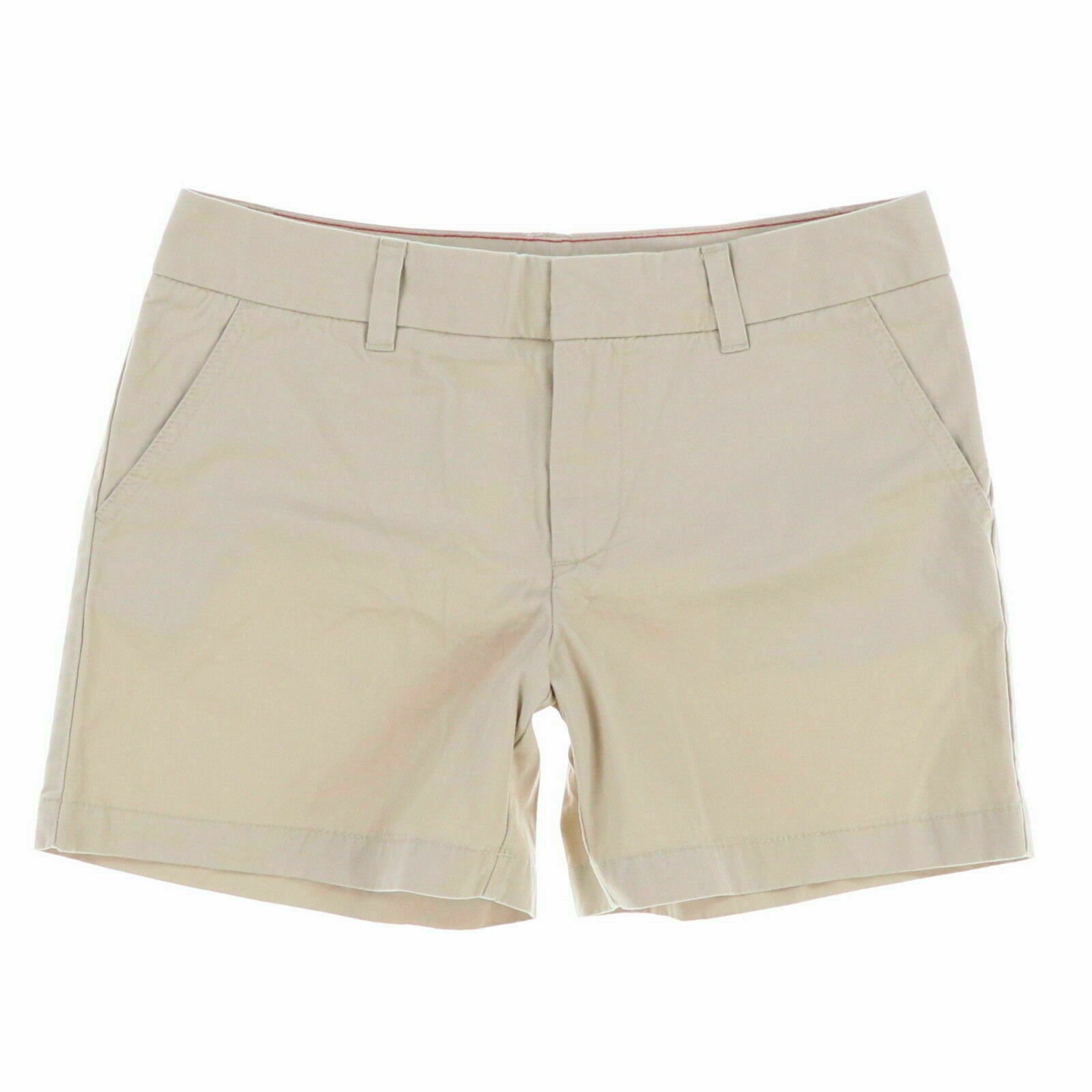 Tommy Hilfiger Damen Chino Shorts 5 Inch Freizeithose Flat Front Logo Neu - Bild 4 von 8