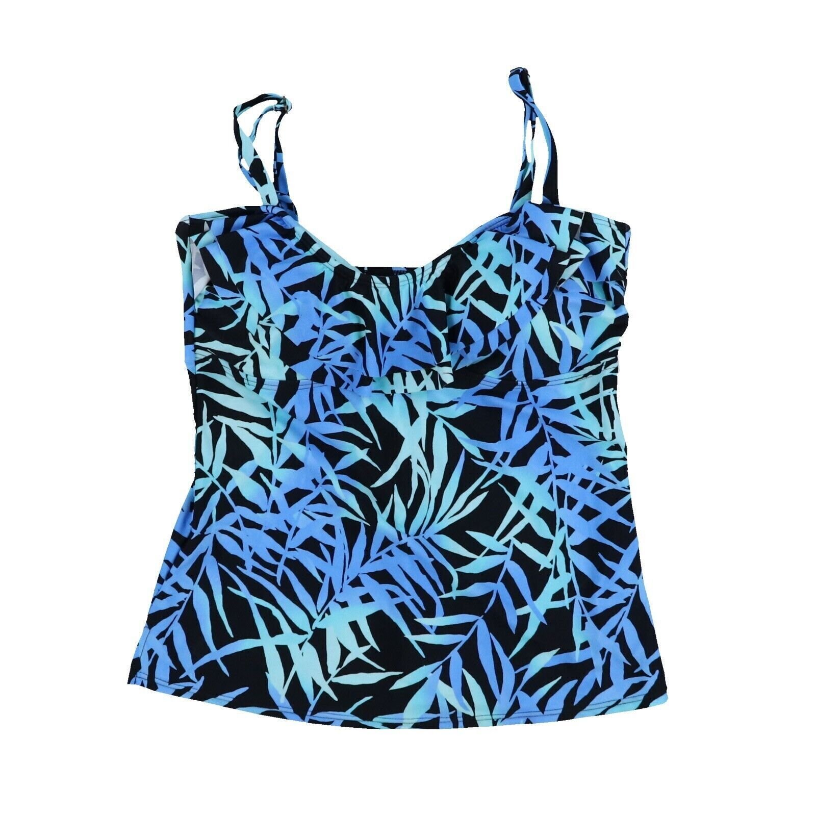 Island Escape Women's Tankini Swim Top Bathing Suit Swimsuit 6 8 10 12 14 16 New - Picture 8 of 47