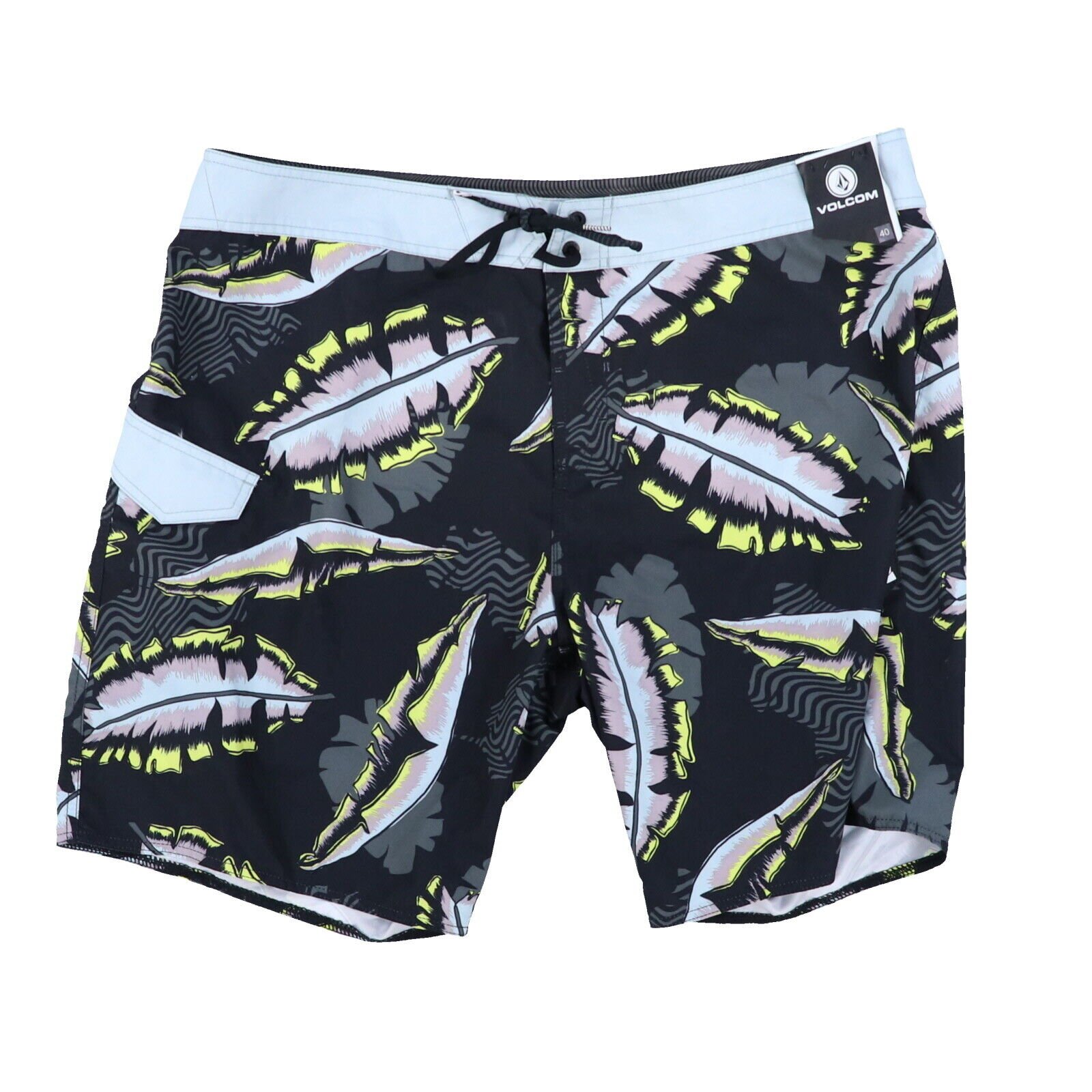 Traje de baño Volcom para hombre Pantalones cortos de tabla baúles Traje de baño Bolsillos Nuevo con etiquetas - Imagen 11 de 15