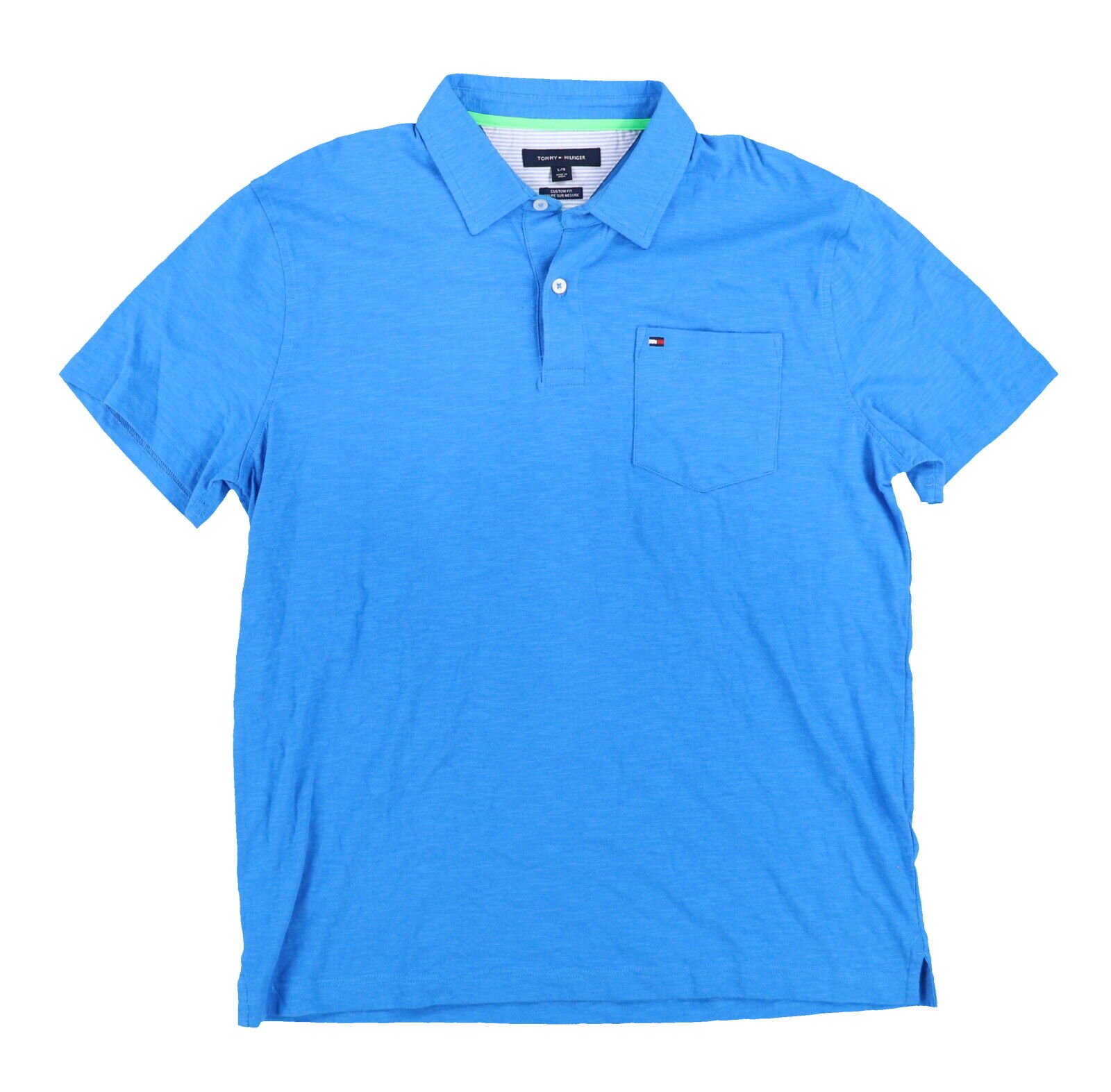 Tommy Hilfiger Herren Poloshirt Verriegelung maßgeschneiderte Passform kurzärmeliger Kragen Neu Th - Bild 35 von 42