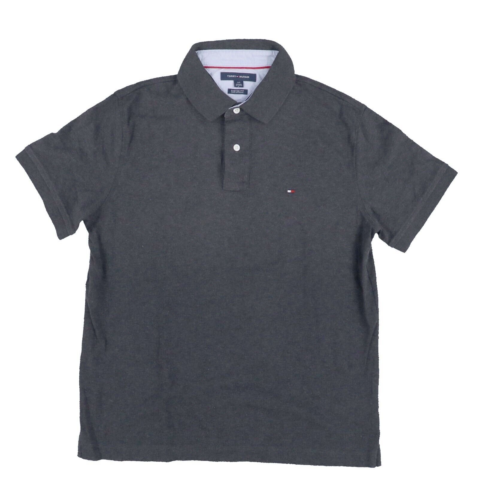 Tommy Hilfiger Herren Poloshirt Verriegelung maßgeschneiderte Passform kurzärmeliger Kragen Neu Th - Bild 41 von 42