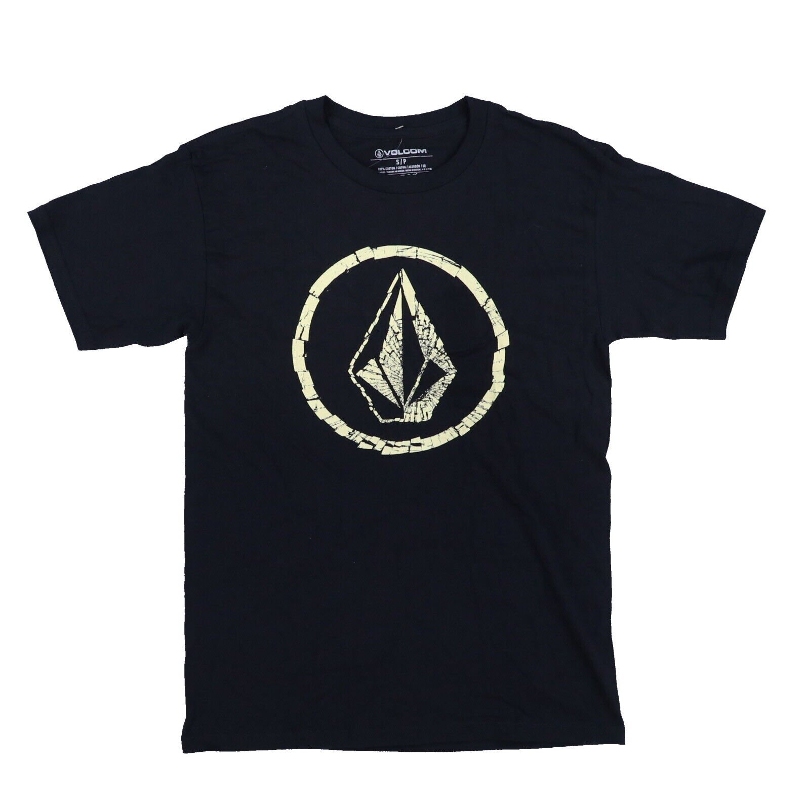 Volcom Mens Graphic T-Shirt Short Sleeve Crew Neck Top Logo White Gray Black New - Picture 24 of 30