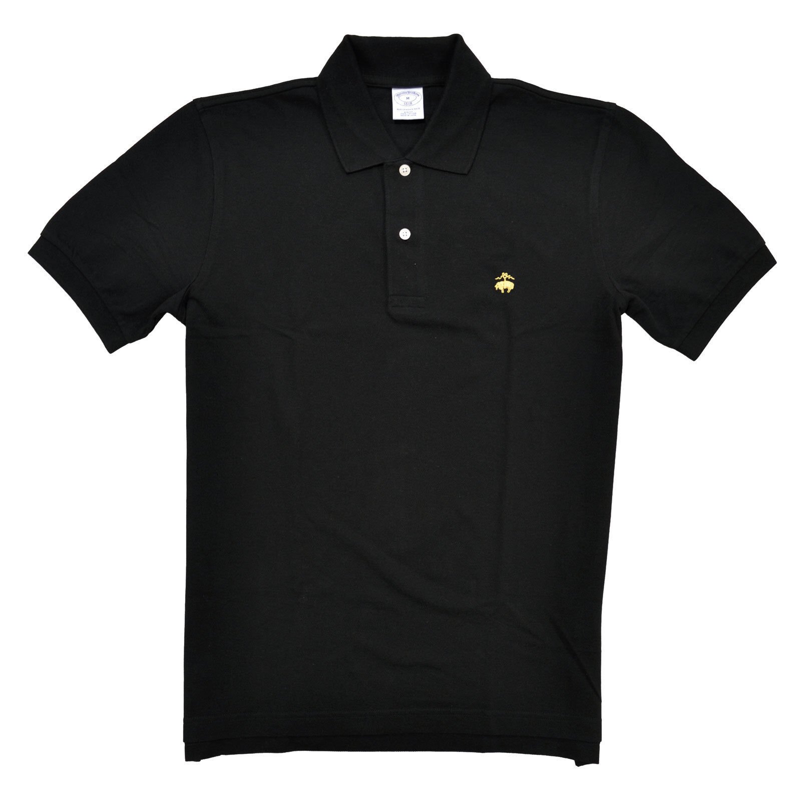 Brooks Brothers Mens Slim Fit Polo Shirt Golden Fleece Logo Performance Mesh New - Picture 2 of 13