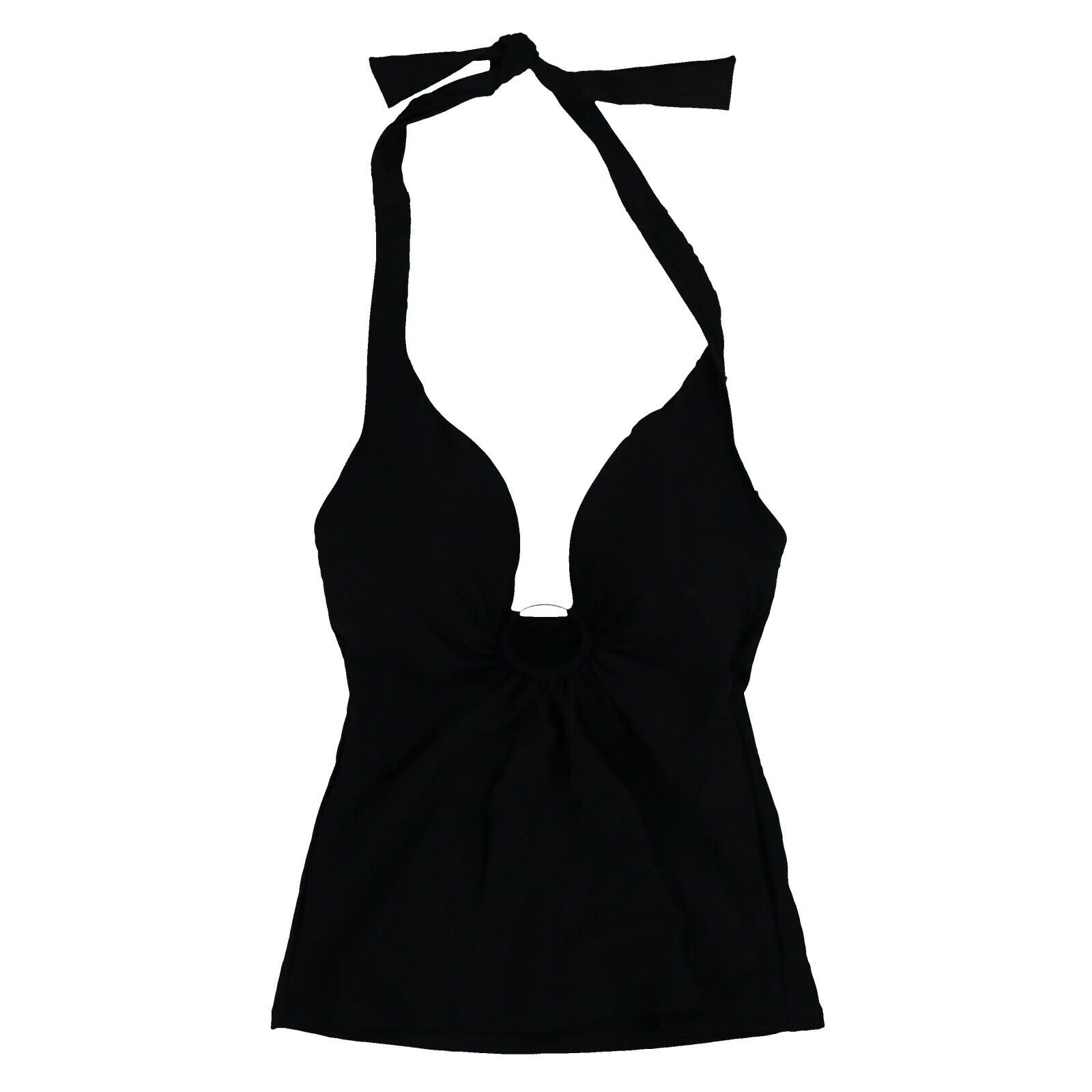 Bar III Womens Tankini Swimsuit Halter Top Bathing Suit Stretch Swimwear New Nwt - Picture 5 of 9