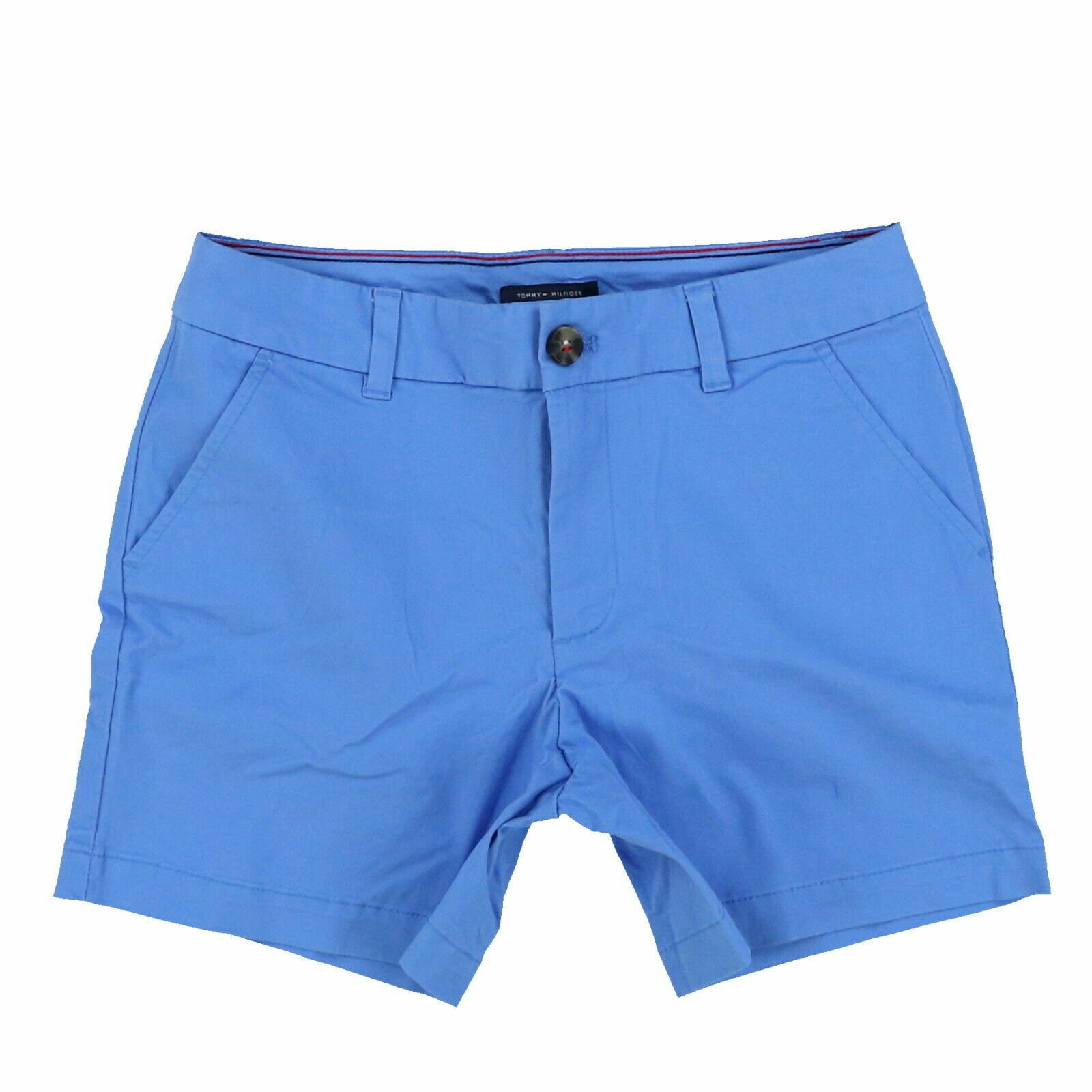 Tommy Hilfiger Damen Chino Shorts 5 Inch Freizeithose Flat Front Logo Neu - Bild 2 von 8