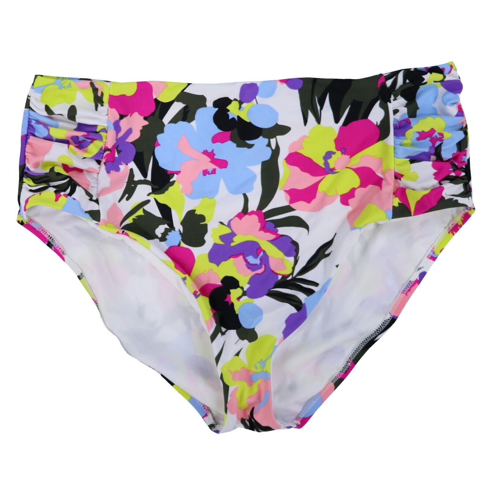 Bar III Women's Swim High Waisted Bikini Bathing Suit Bottoms Swimsuit New - Picture 19 of 24