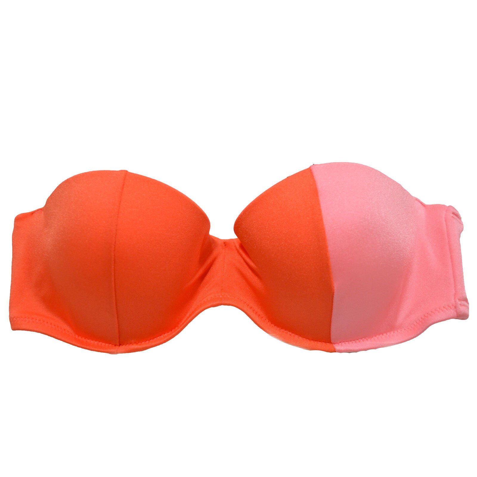 Victoria's Secret Swimsuit Top Bandeau Swim Push Up Bathing Suit Strapless New - Picture 12 of 20