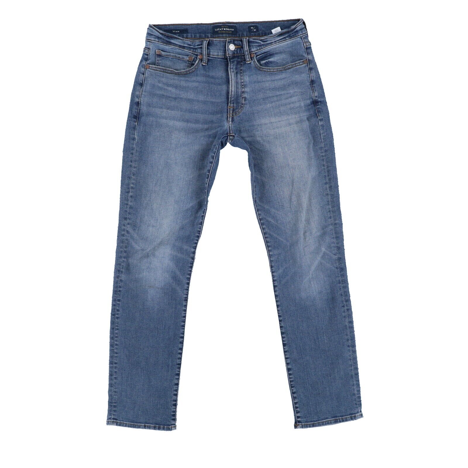 Lucky Brand Mens Jeans 121 Heritage Slim Fit Denim Bottoms Casual Pants Zip Nwt - Picture 13 of 14