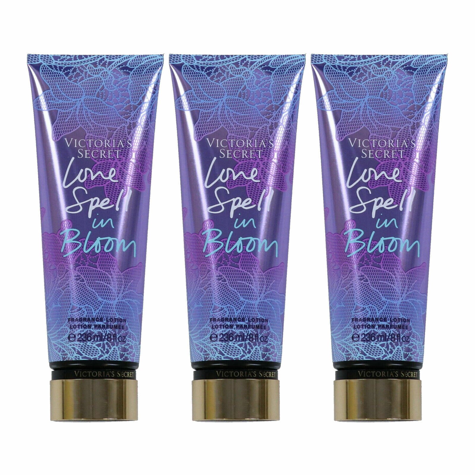 Victoria's Secret Fragrance Lotion Lot Of 3 Hydrating Fantasies New Nwt Casual - Picture 3 of 46