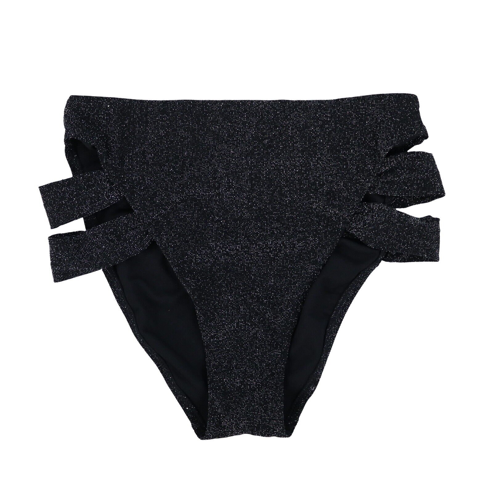Bar III Women's Swim High Waisted Bikini Bathing Suit Bottoms Swimsuit New - Picture 10 of 24