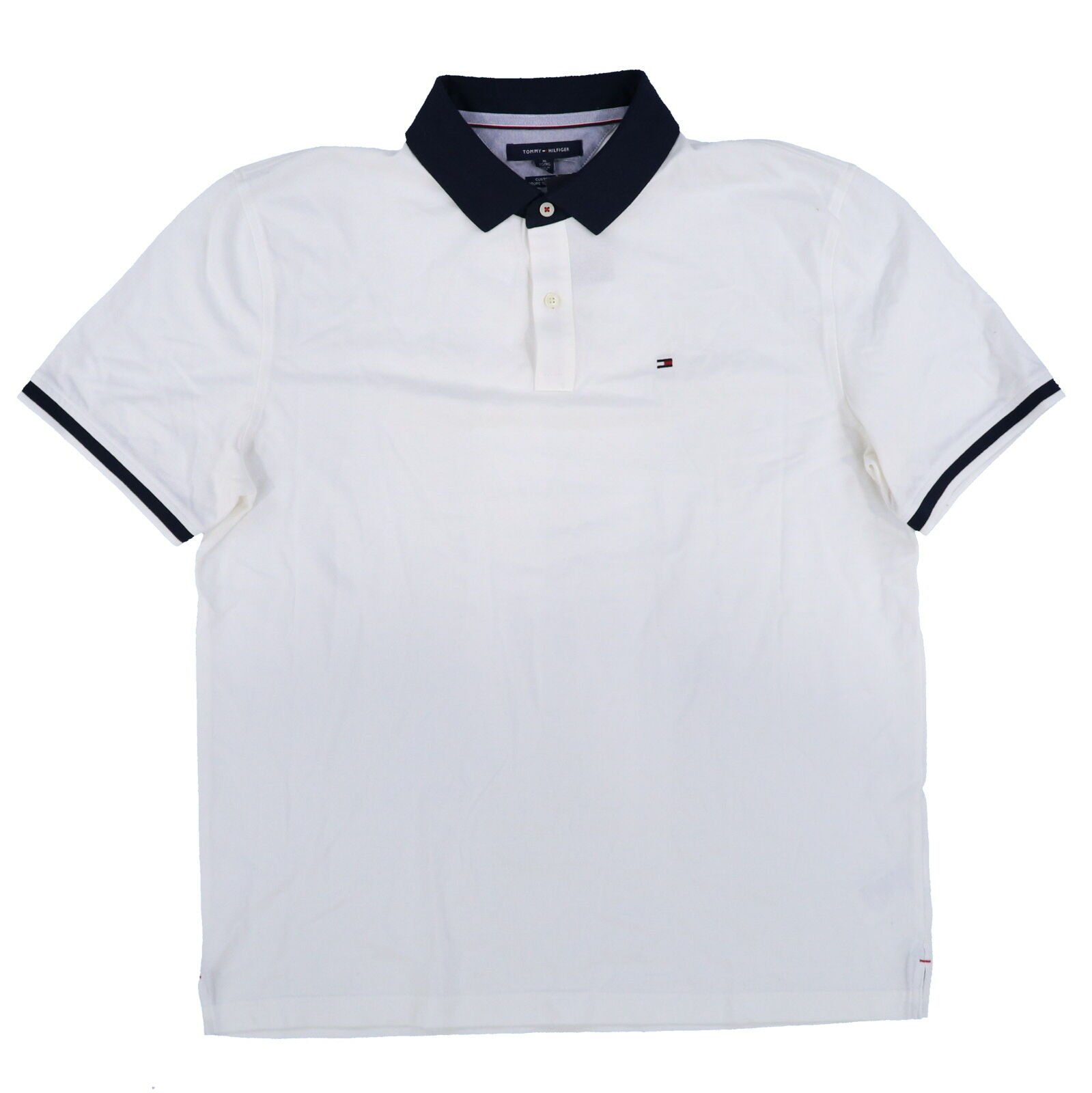 Tommy Hilfiger Herren Poloshirt Verriegelung maßgeschneiderte Passform kurzärmeliger Kragen Neu Th - Bild 40 von 42