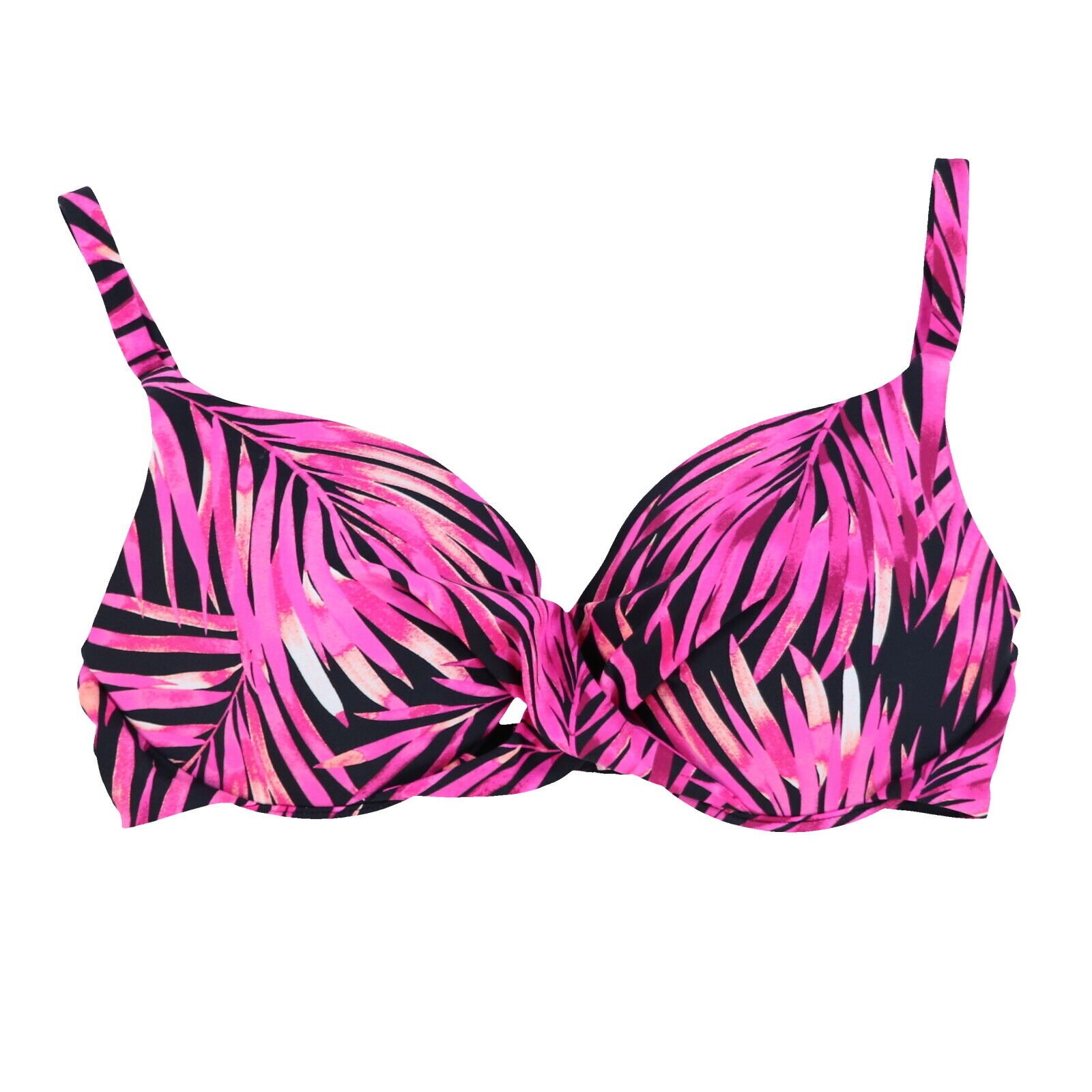 Traje de baño Island Escape para mujer Top Push Up Twist Front Traje de baño Nuevo - Imagen 6 de 8