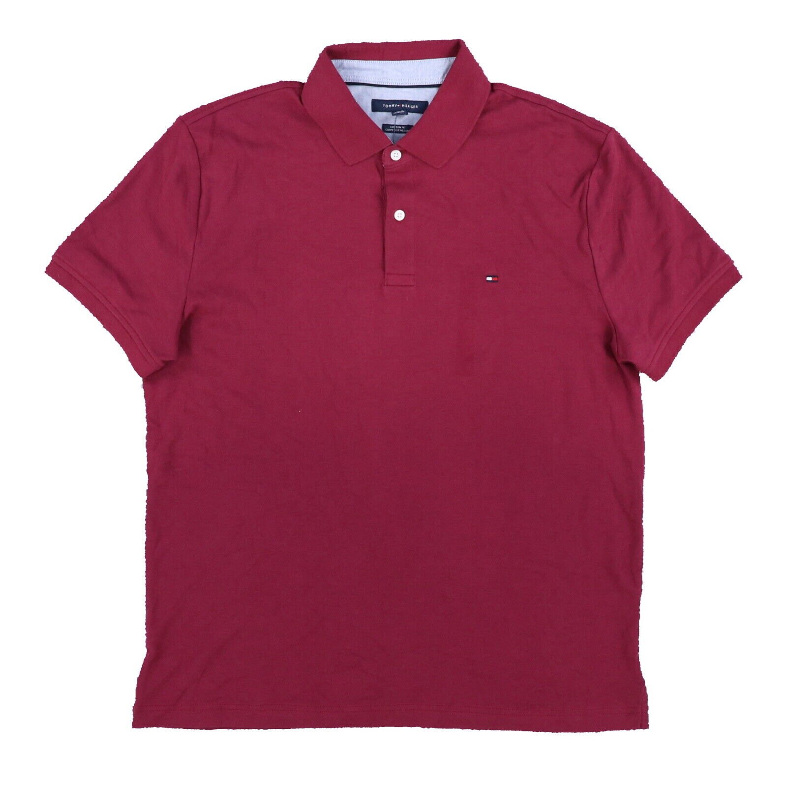 Tommy Hilfiger Herren Poloshirt Verriegelung maßgeschneiderte Passform kurzärmeliger Kragen Neu Th - Bild 39 von 42