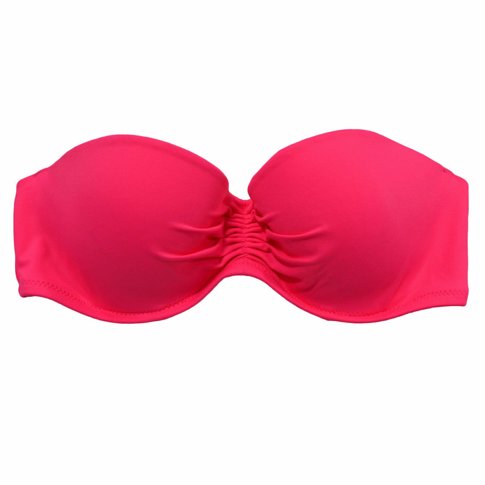 Victoria's Secret Swimsuit Top Bandeau Swim Push Up Bathing Suit Strapless New - Picture 19 of 20