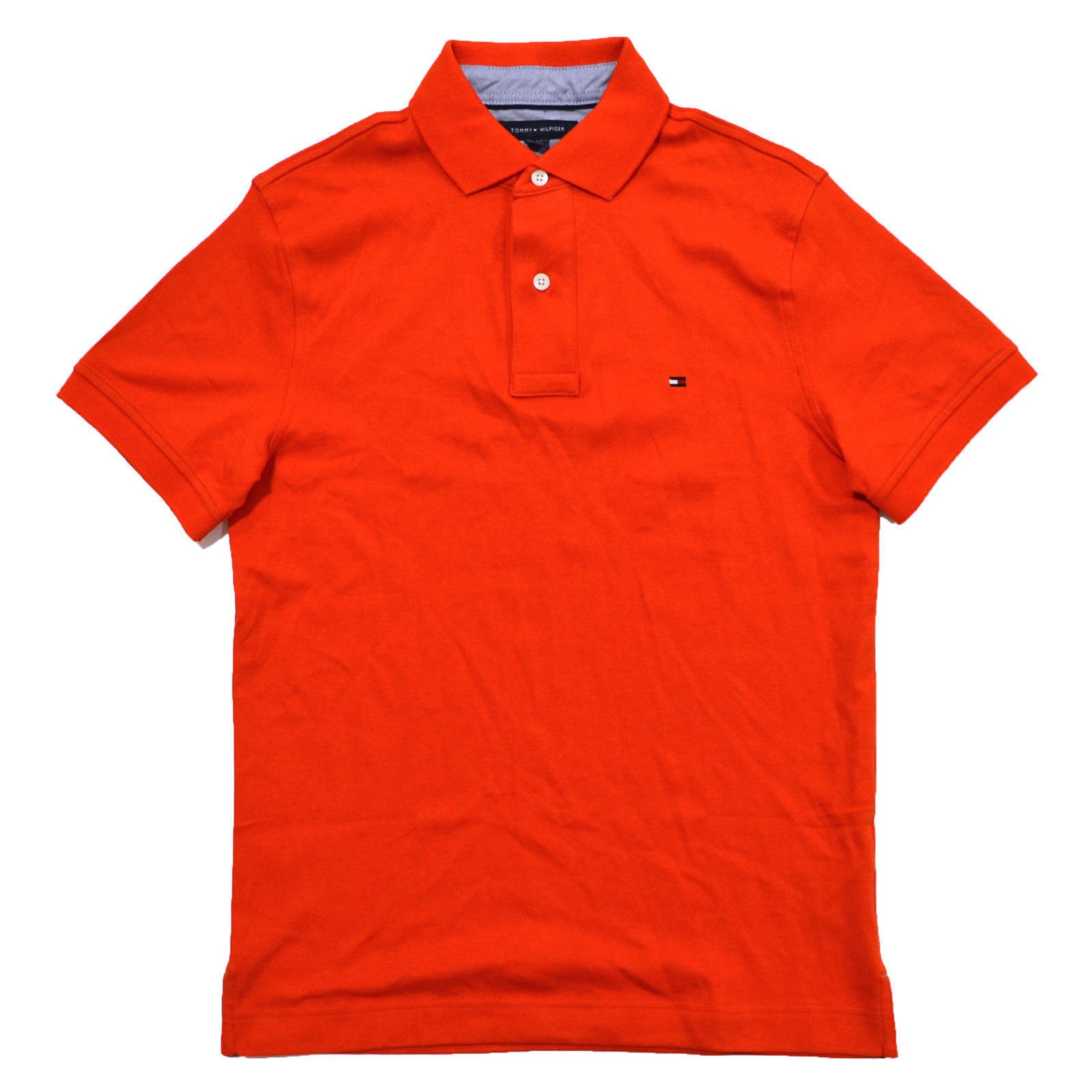 Tommy Hilfiger Herren Poloshirt Verriegelung maßgeschneiderte Passform kurzärmeliger Kragen Neu Th - Bild 3 von 42