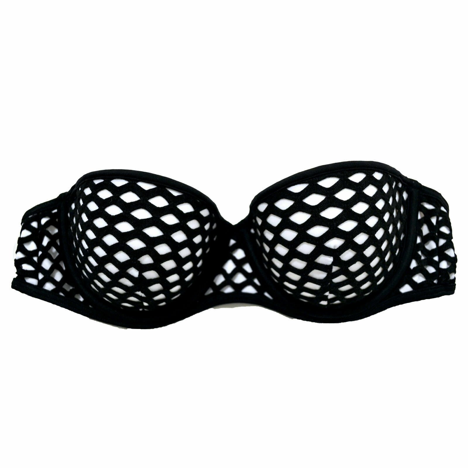 Victoria's Secret Swimsuit Top Bandeau Swim Push Up Bathing Suit Strapless New - Picture 17 of 20