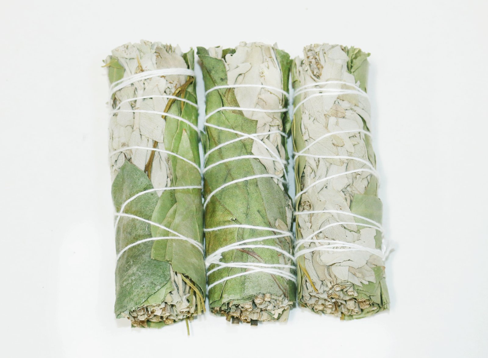Sage Smudge Sticks 4" Eucalyptus Bulk Wholesale Energy Cleansing