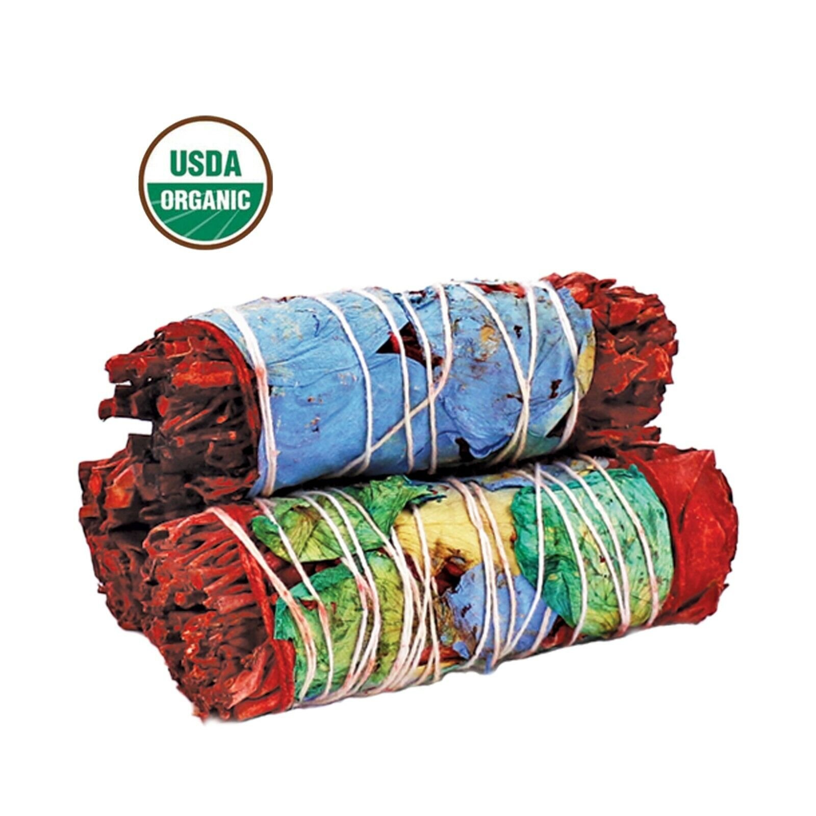 3er-Pack Drachenblutsalbei mit Blumen Salbei Fleck Sticks USDA Bio Set 4" - Bild 5 von 8