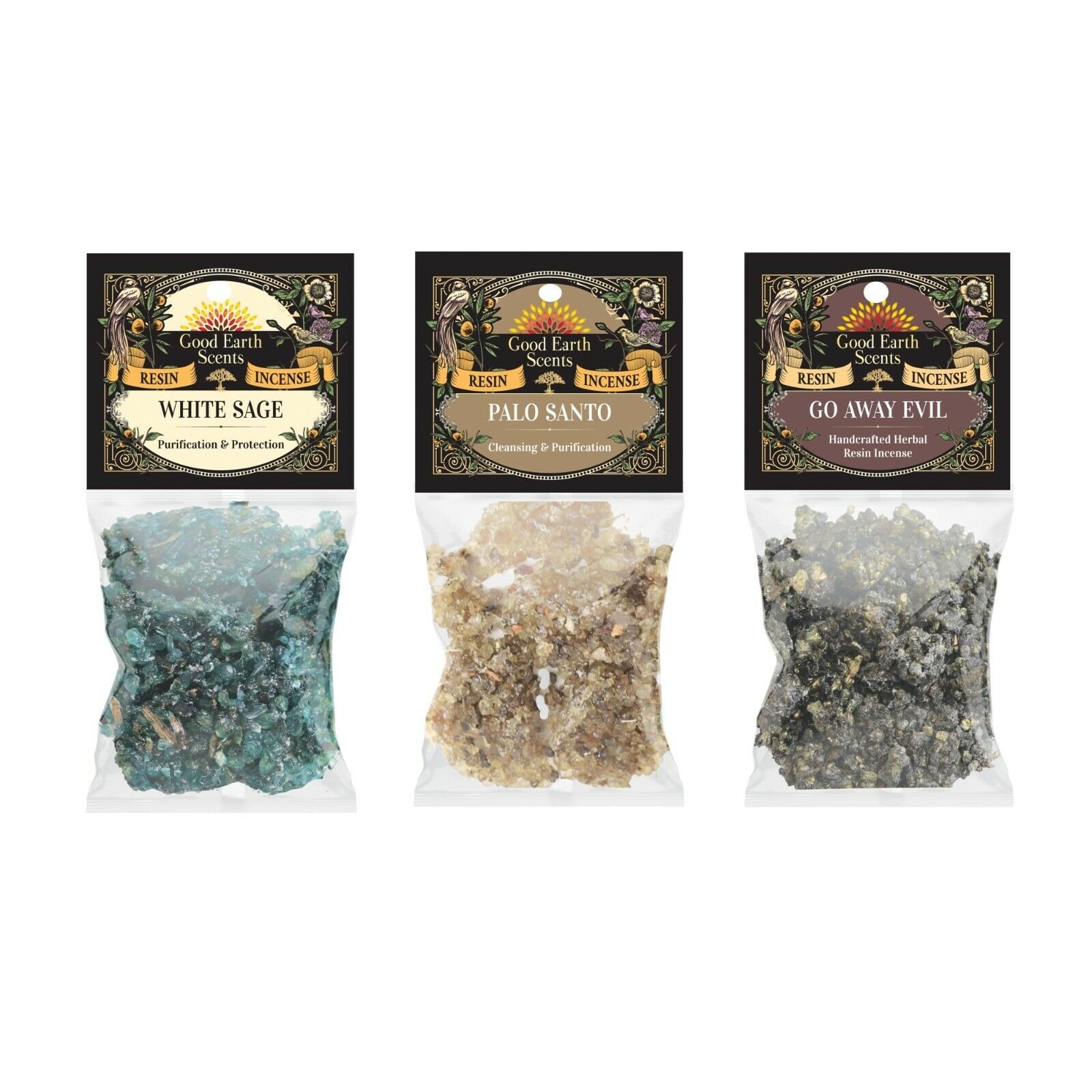Resin Incense Blend 3 Packs 1 Ounce Resin Incense Set Natural Granular Resin - Picture 18 of 19