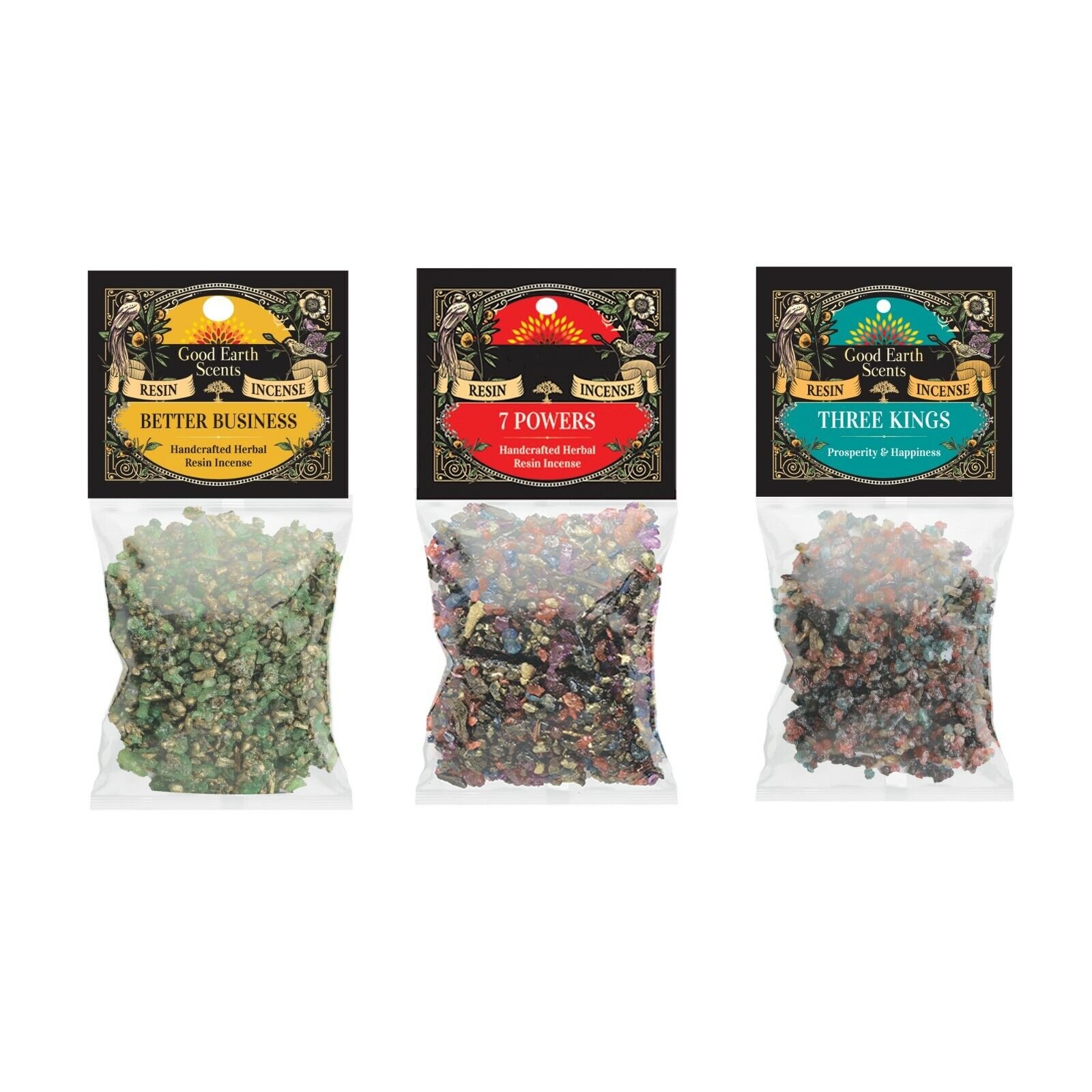 Resin Incense Blend 3 Packs 1 Ounce Resin Incense Set Natural Granular Resin - Picture 19 of 19