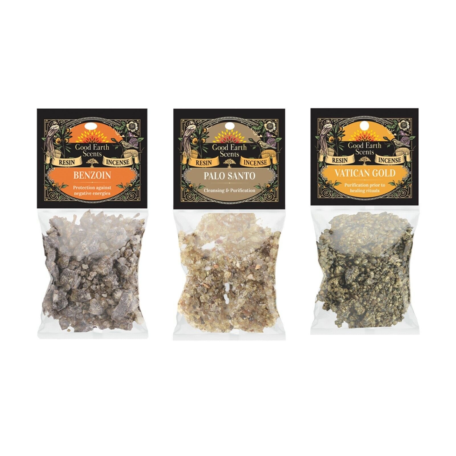 Resin Incense Blend 3 Packs 1 Ounce Resin Incense Set Natural Granular Resin - Picture 13 of 19