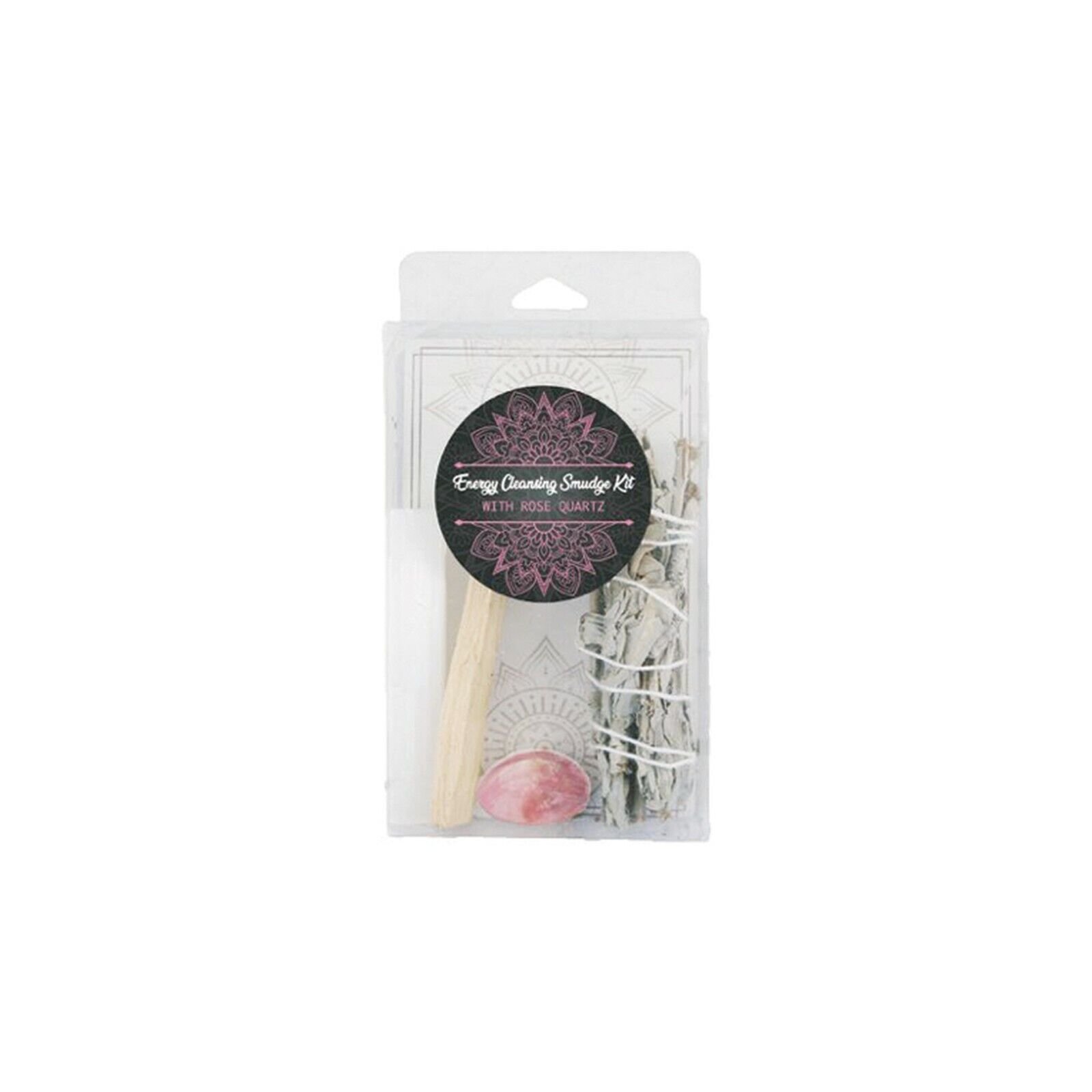 Kit de Manchas Limpiadoras Energéticas con Varita de Selenita Salvia Blanca Cristal Palo Santo - Imagen 6 de 11