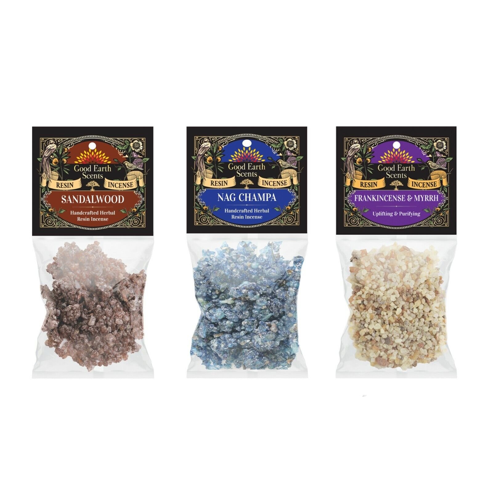 Resin Incense Blend 3 Packs 1 Ounce Resin Incense Set Natural Granular Resin - Picture 17 of 19