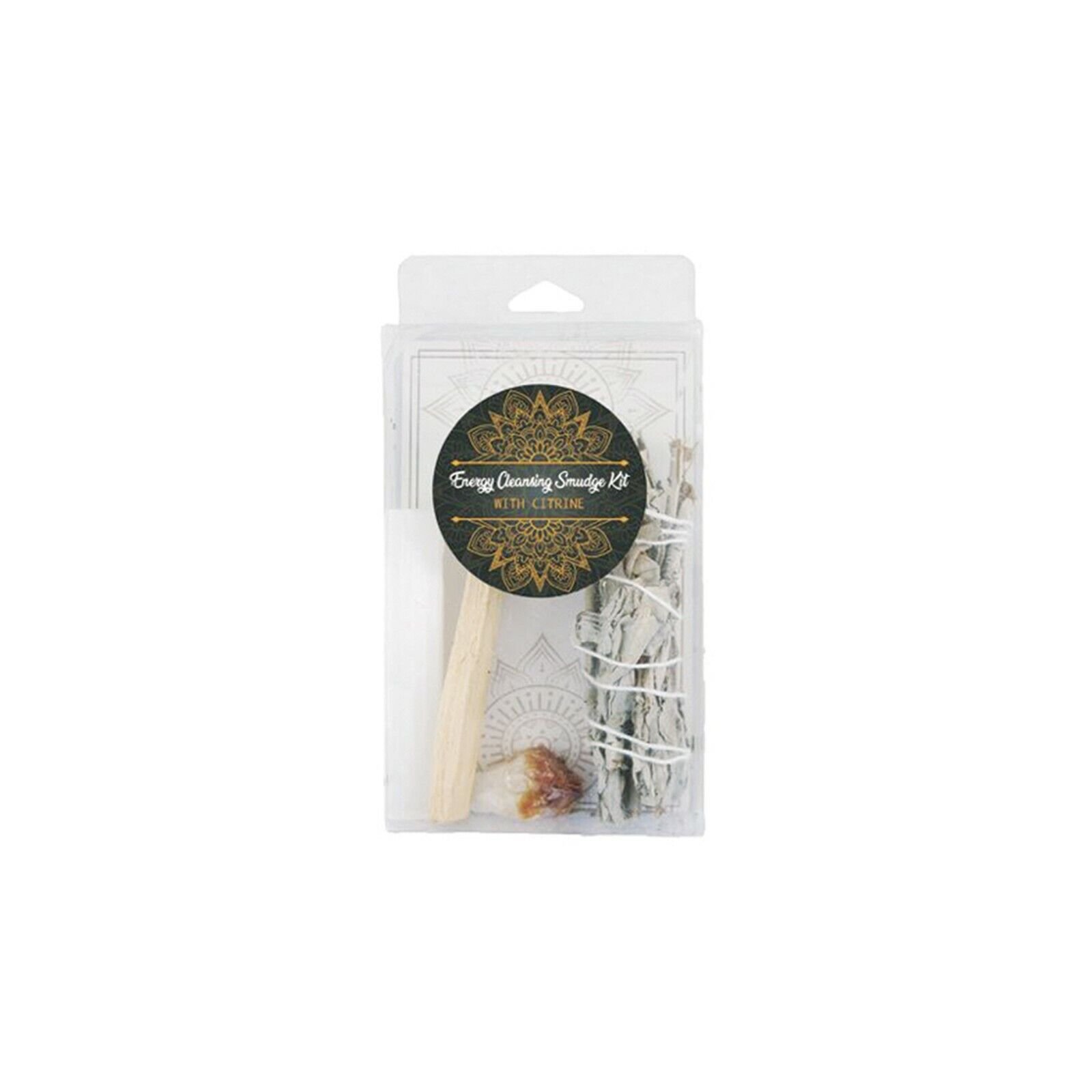 Kit de Manchas Limpiadoras Energéticas con Varita de Selenita Salvia Blanca Cristal Palo Santo - Imagen 4 de 11