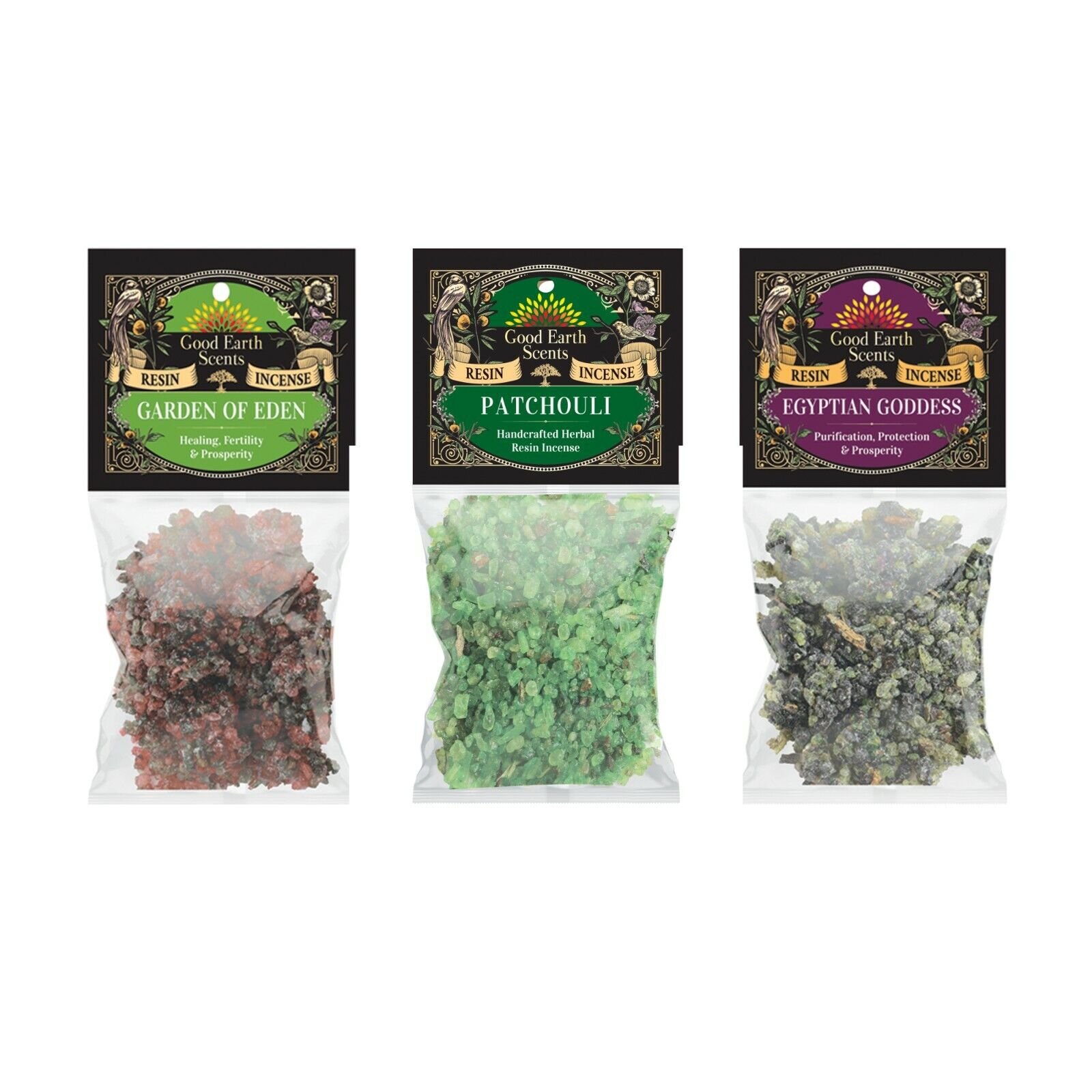 Resin Incense Blend 3 Packs 1 Ounce Resin Incense Set Natural Granular Resin - Picture 14 of 19