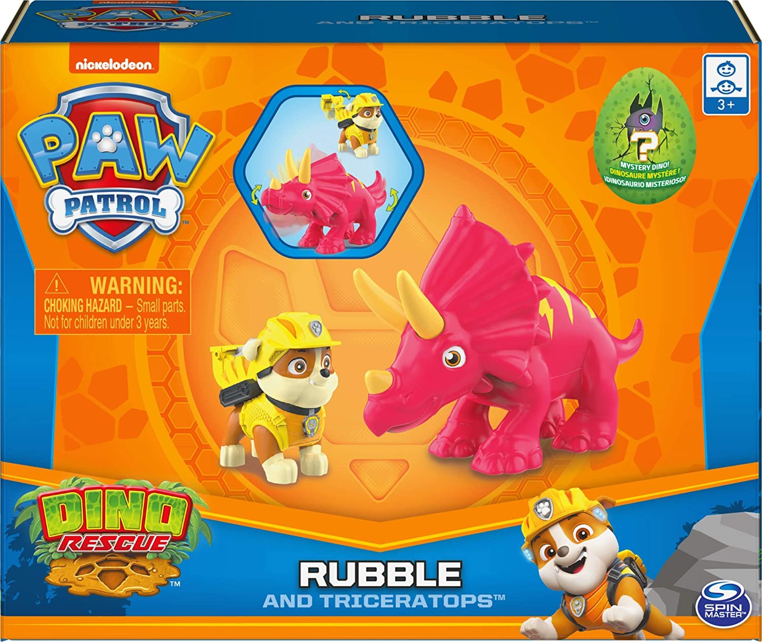 paw patrol dino rescue soft toy