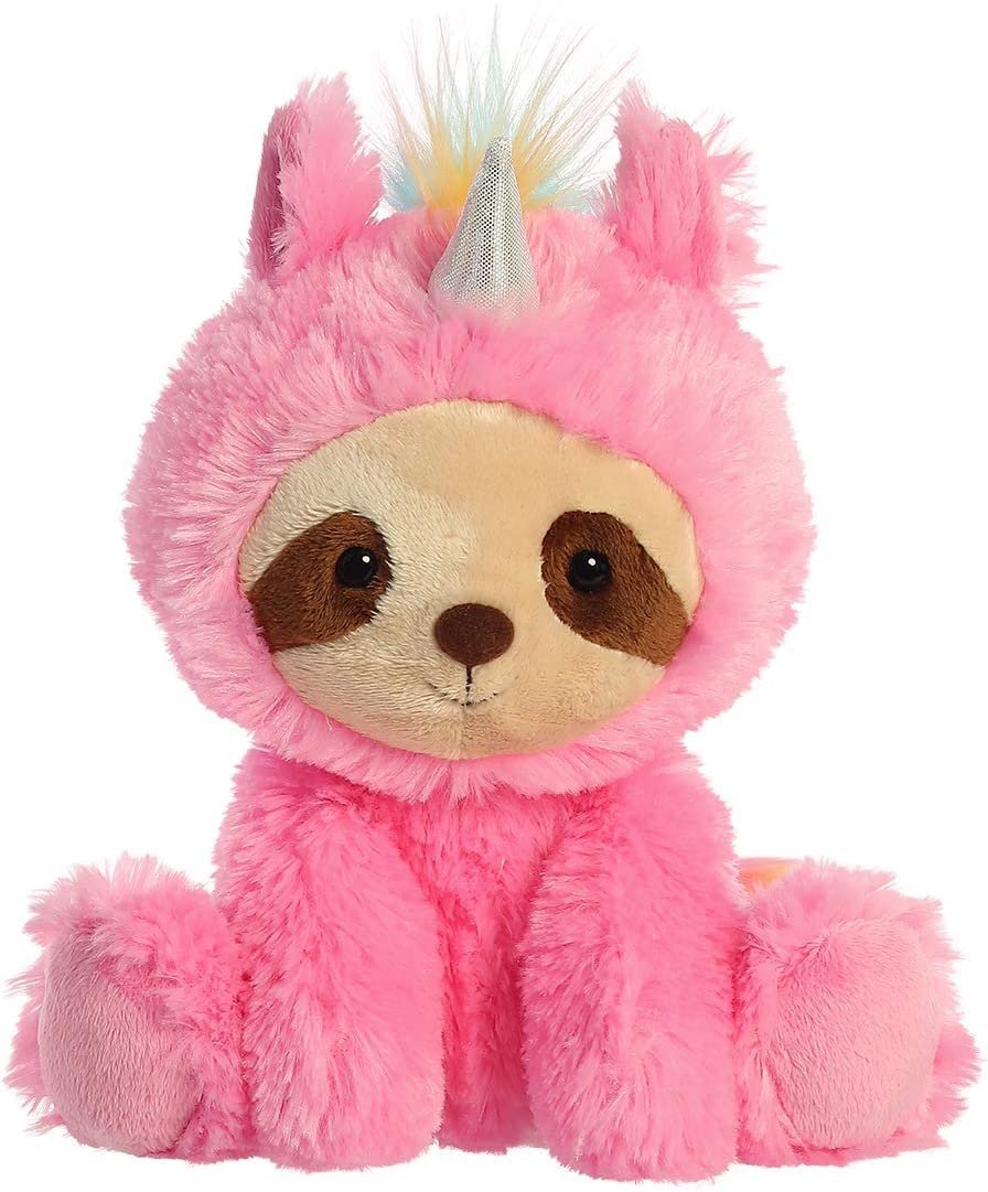 aurora sloth plush