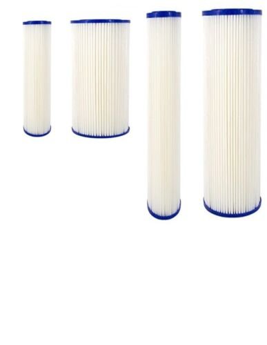Filtro acqua sedimenti 10x2,5 10x4,5 20x2,520x4,5 tutta la casa grande blu plissettato RO - Foto 7 di 8