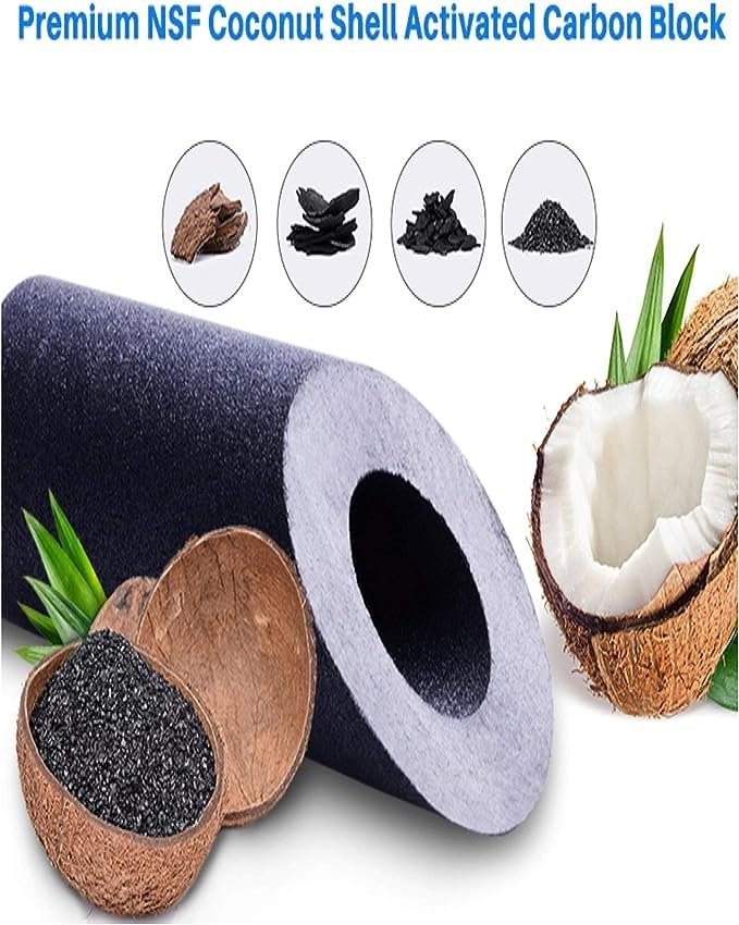 CFS – Carbon Block Water Filter Cartridges Compatible with GE GXWH04F,... - Picture 3 of 14