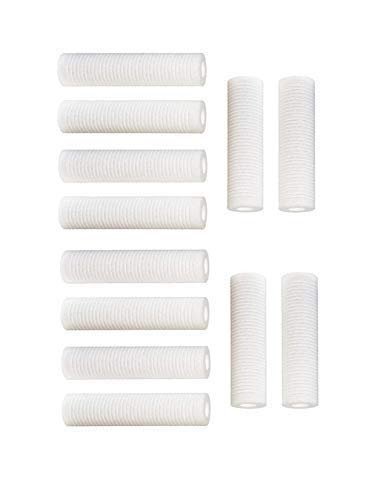 12 pk 10″x2.5″ 5 Micron Sediment Filter Cartridges (AP110, WHCF-GD05 Compatible)