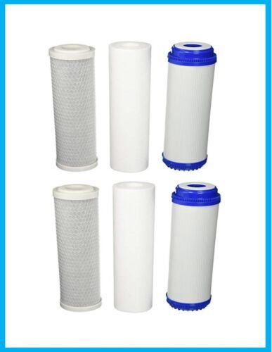 Nuovissimo filtro acqua casa alta portata 3 stadi tutta la casa ricambi 10" x2,5" - Foto 14 di 14