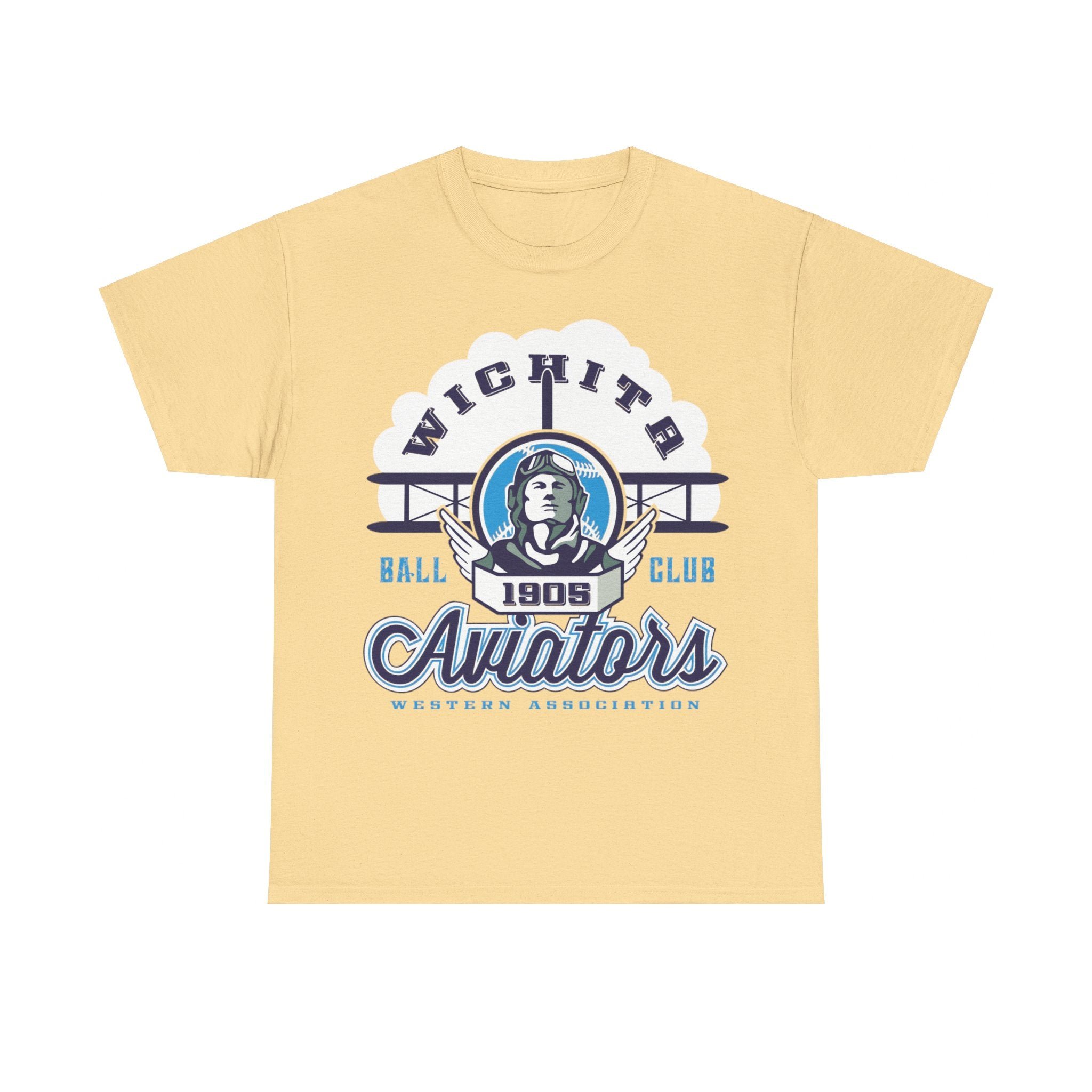 Wichita Aviators Est 1905 Kansas Baseball T-Shirt - Bild 10 von 13