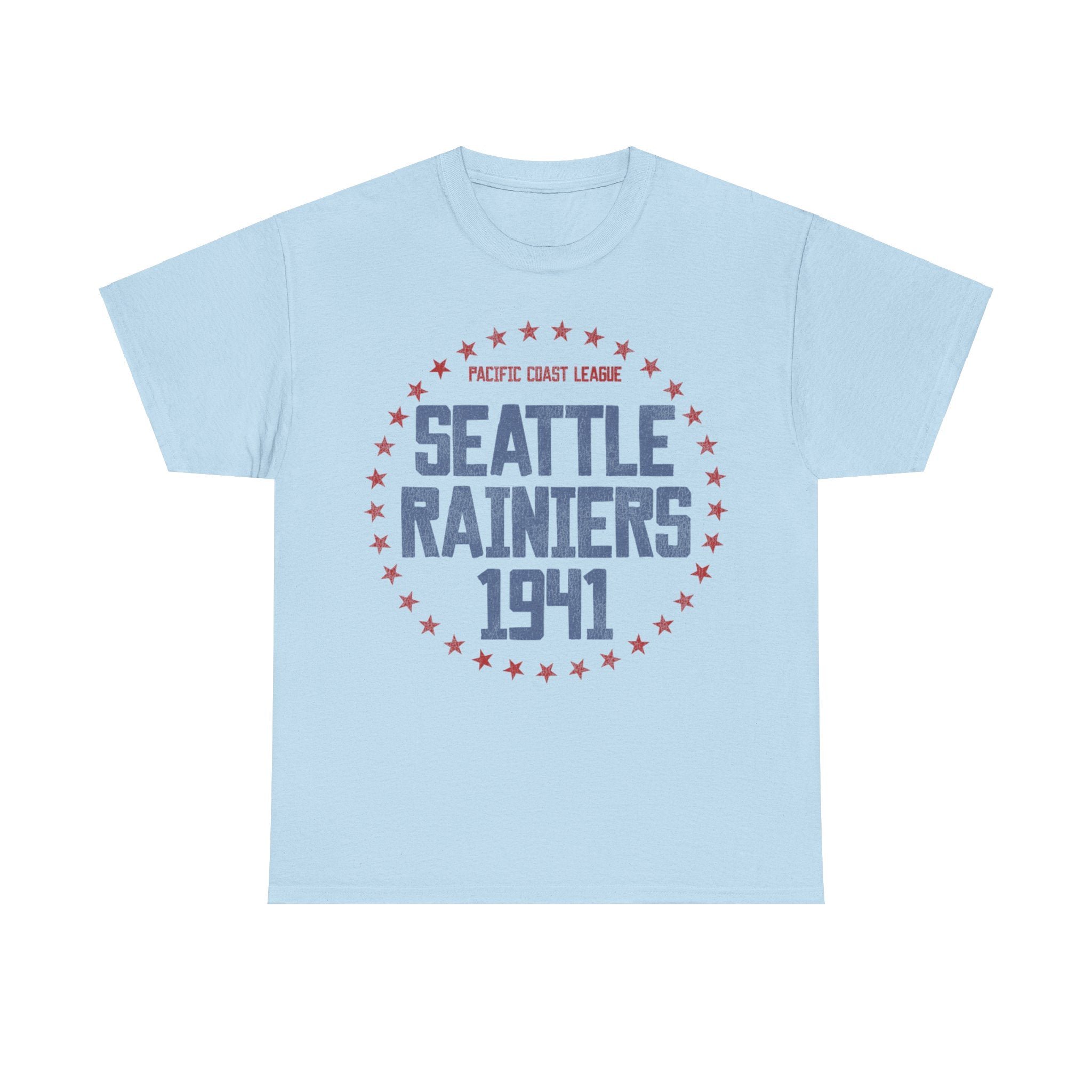 Seattle Rainiers 1941 Nostalgic Retro Baseball Team T-shirt