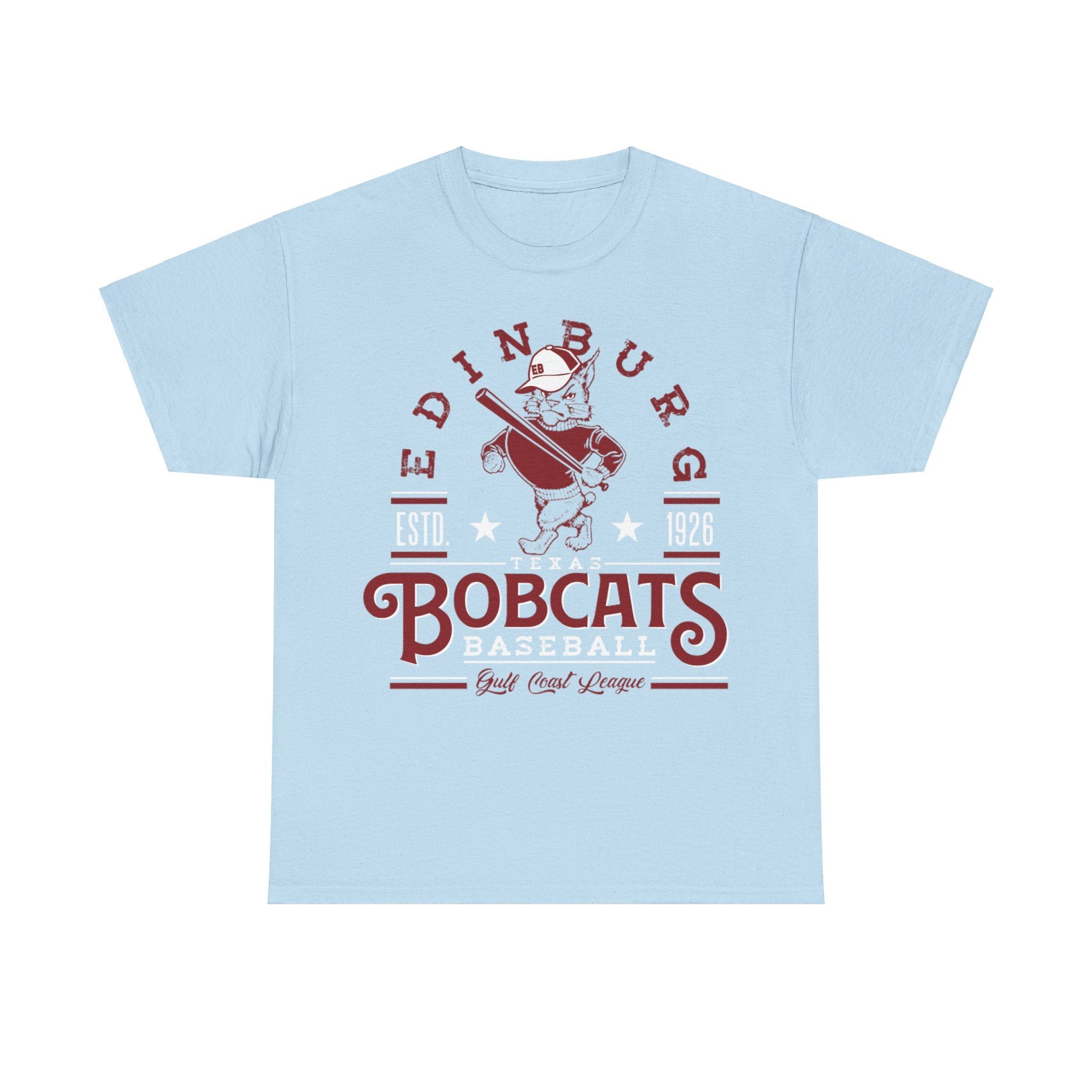 Baseball-T-Shirt Edinburgh Bobcats Est 1926 Texas - Bild 2 von 9