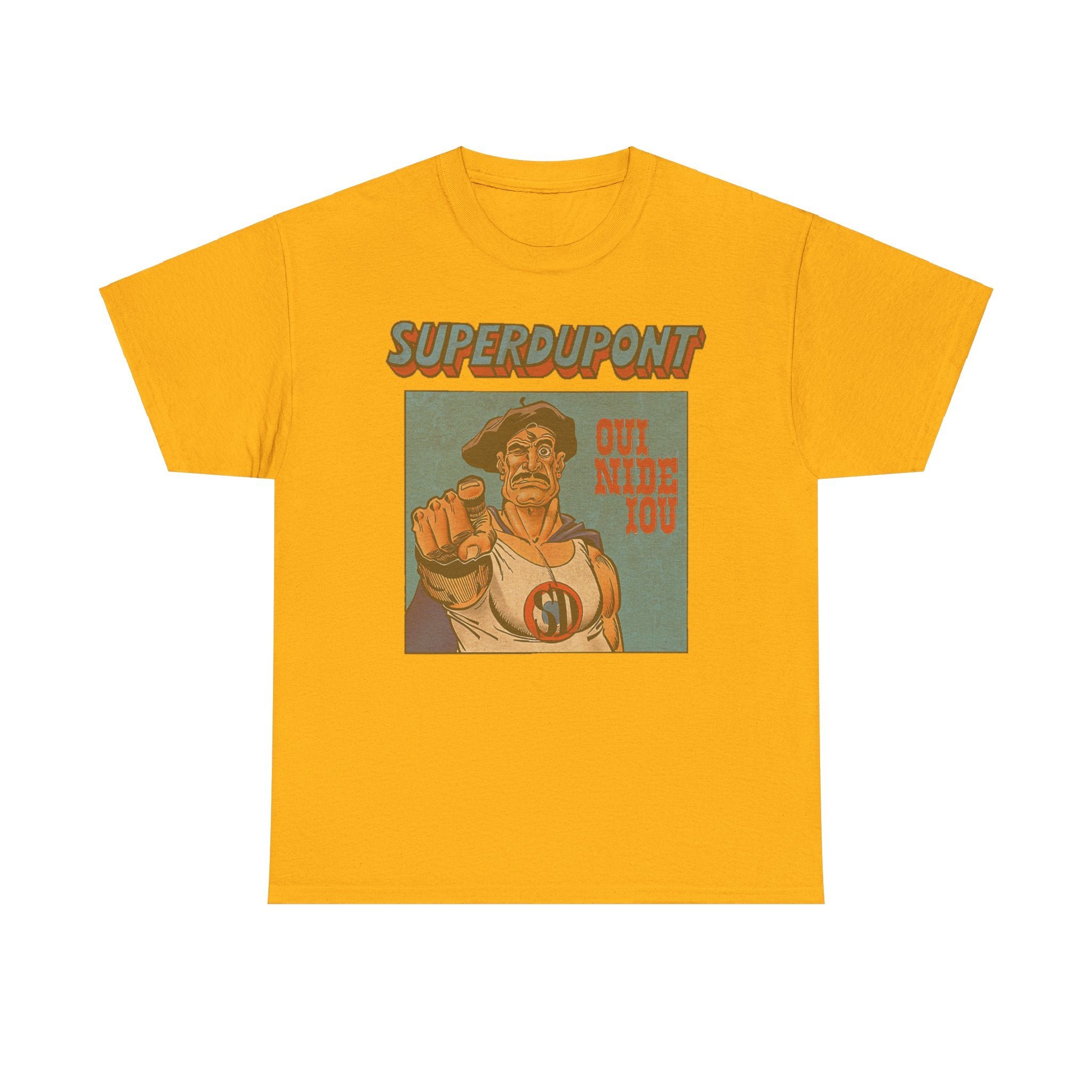 Superdupont 1972 Frankreich Superheld Comic Strip T-Shirt - Bild 18 von 18