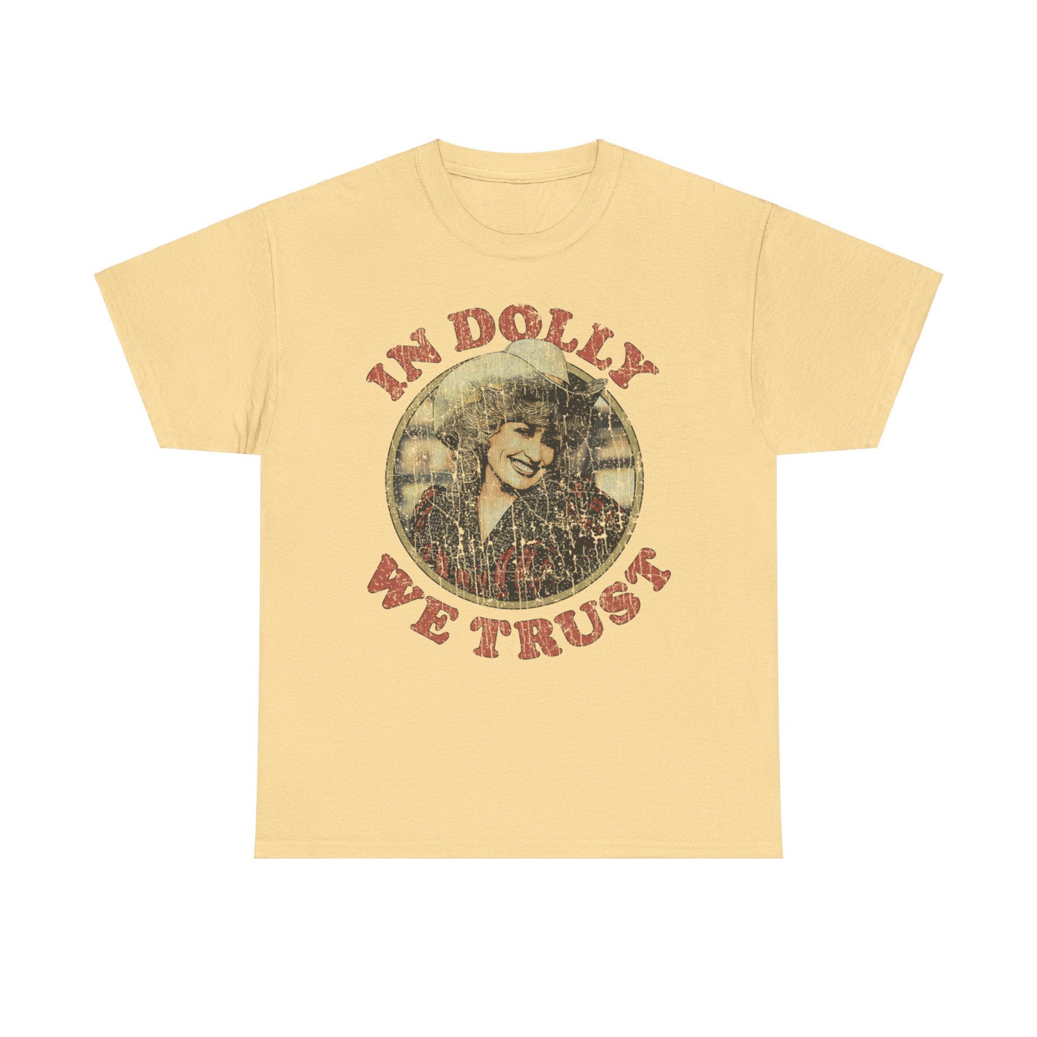 In Dolly Parton We Trust Celebrity Nostalgic T-shirt - Picture 8 of 10