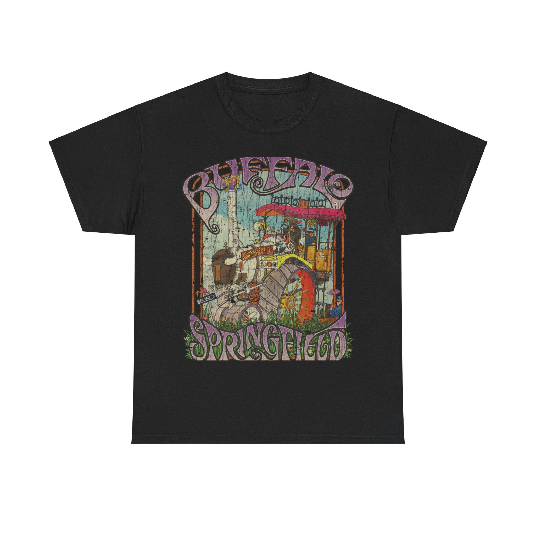Buffalo Springfield 1966 Music Album Nostalgic Retro T-shirt Buffalo Springfield 1966 Music Album Nostalgic Retro T-shirt