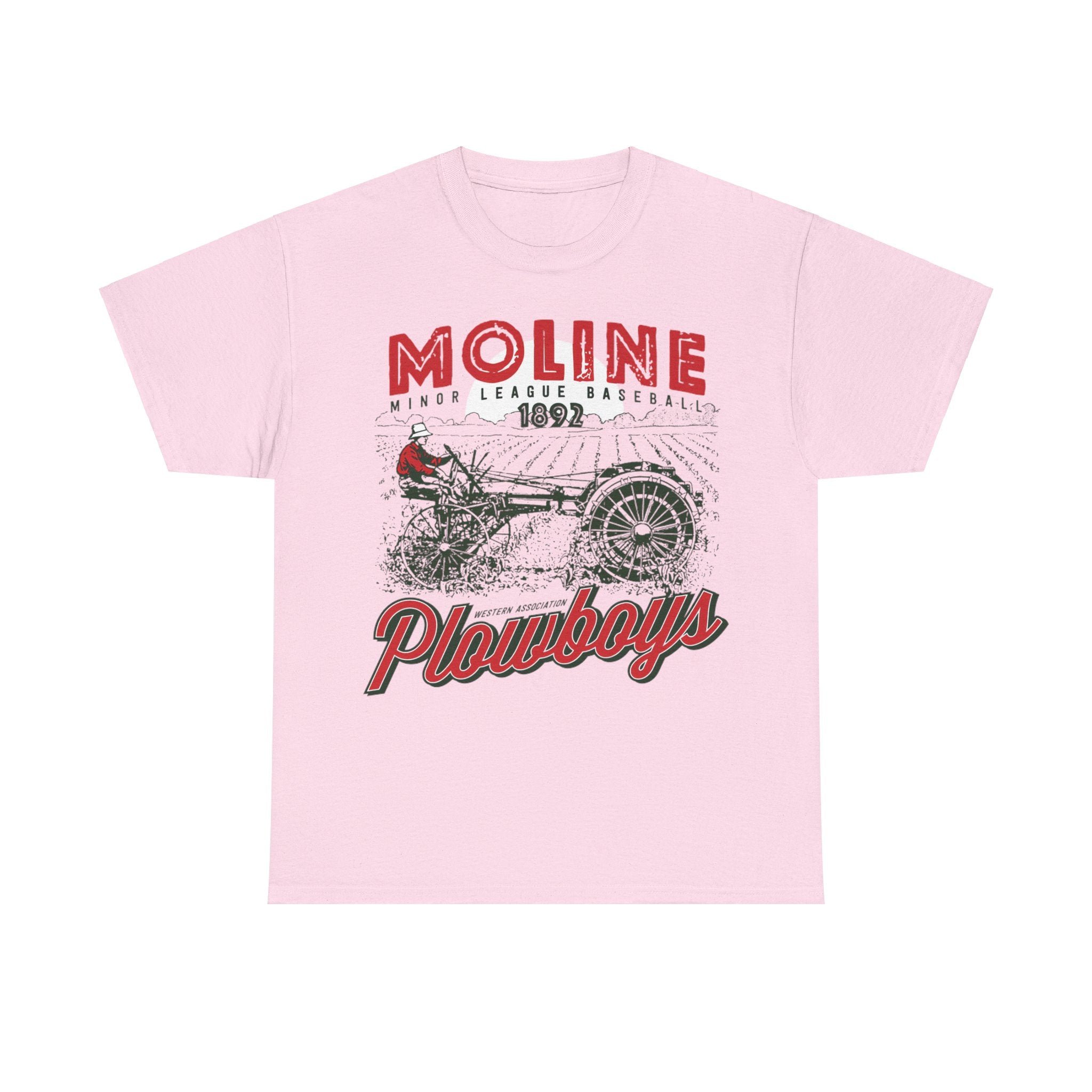 Baseball-T-Shirt Moline Plowboys Est 1892 Illinois - Bild 3 von 9